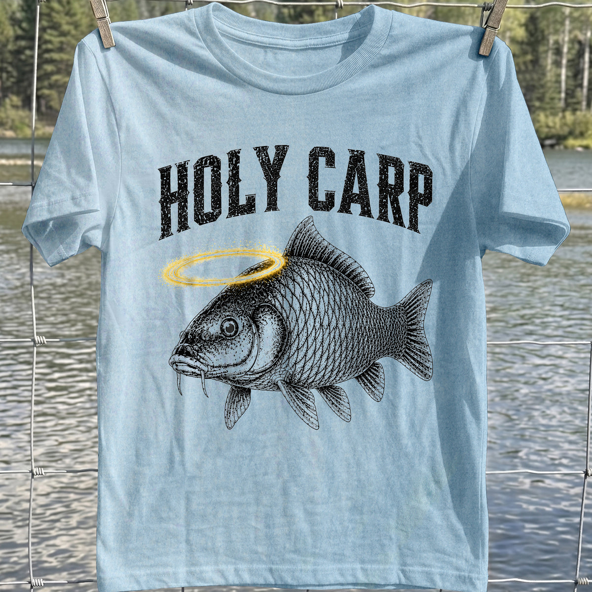 Holy Carp Fishing T-Shirt