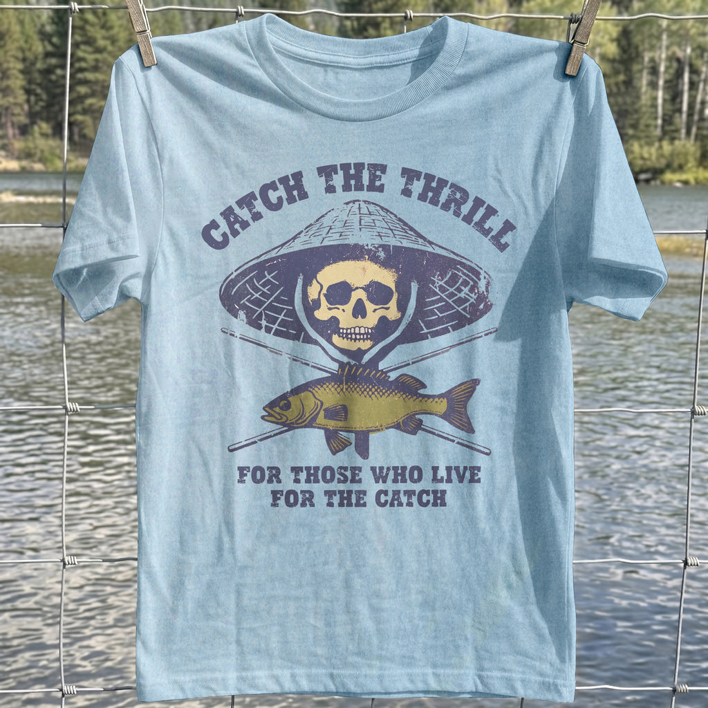 Fishing Thrill Skull T-Shirt