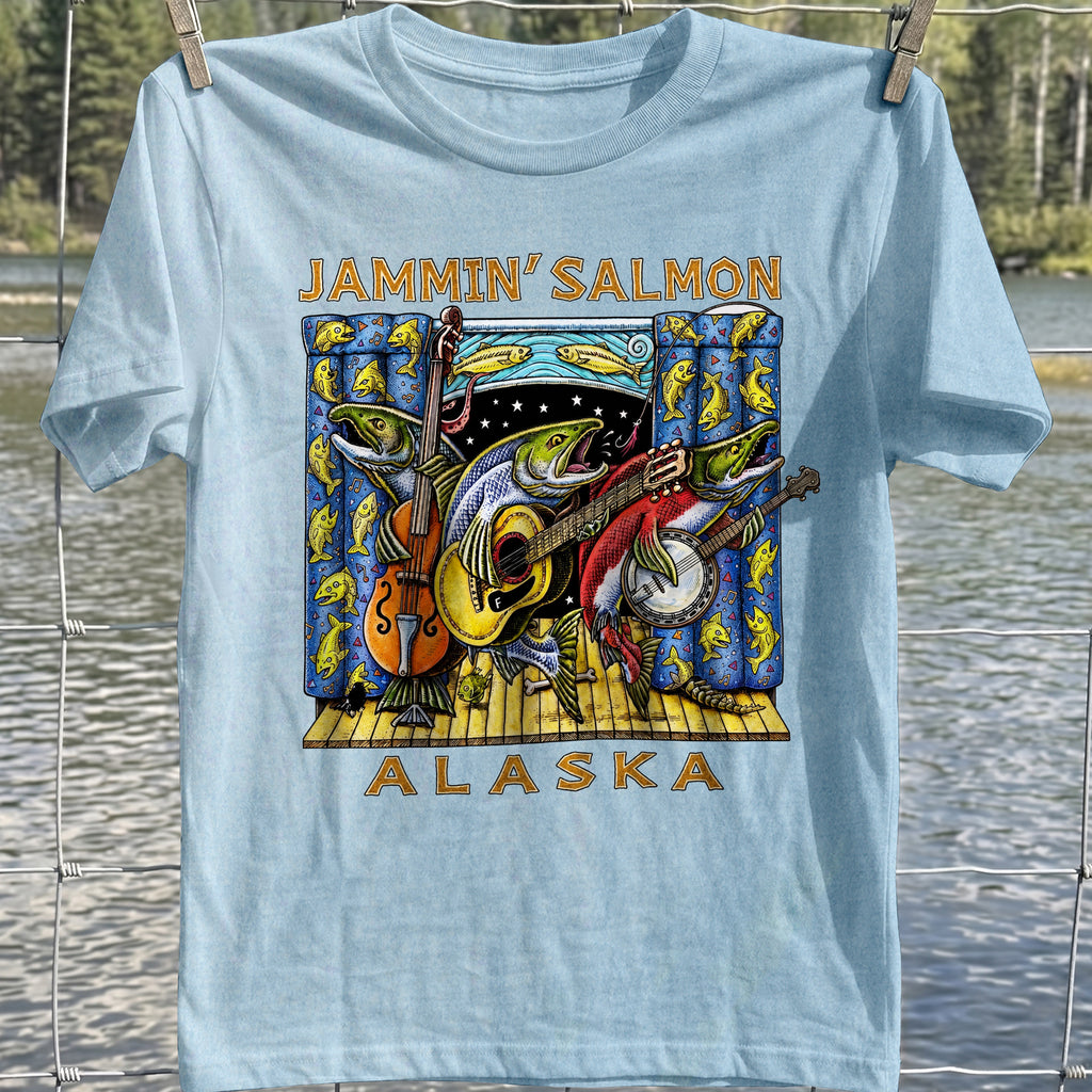 Jammin' Salmon Alaska T-Shirt