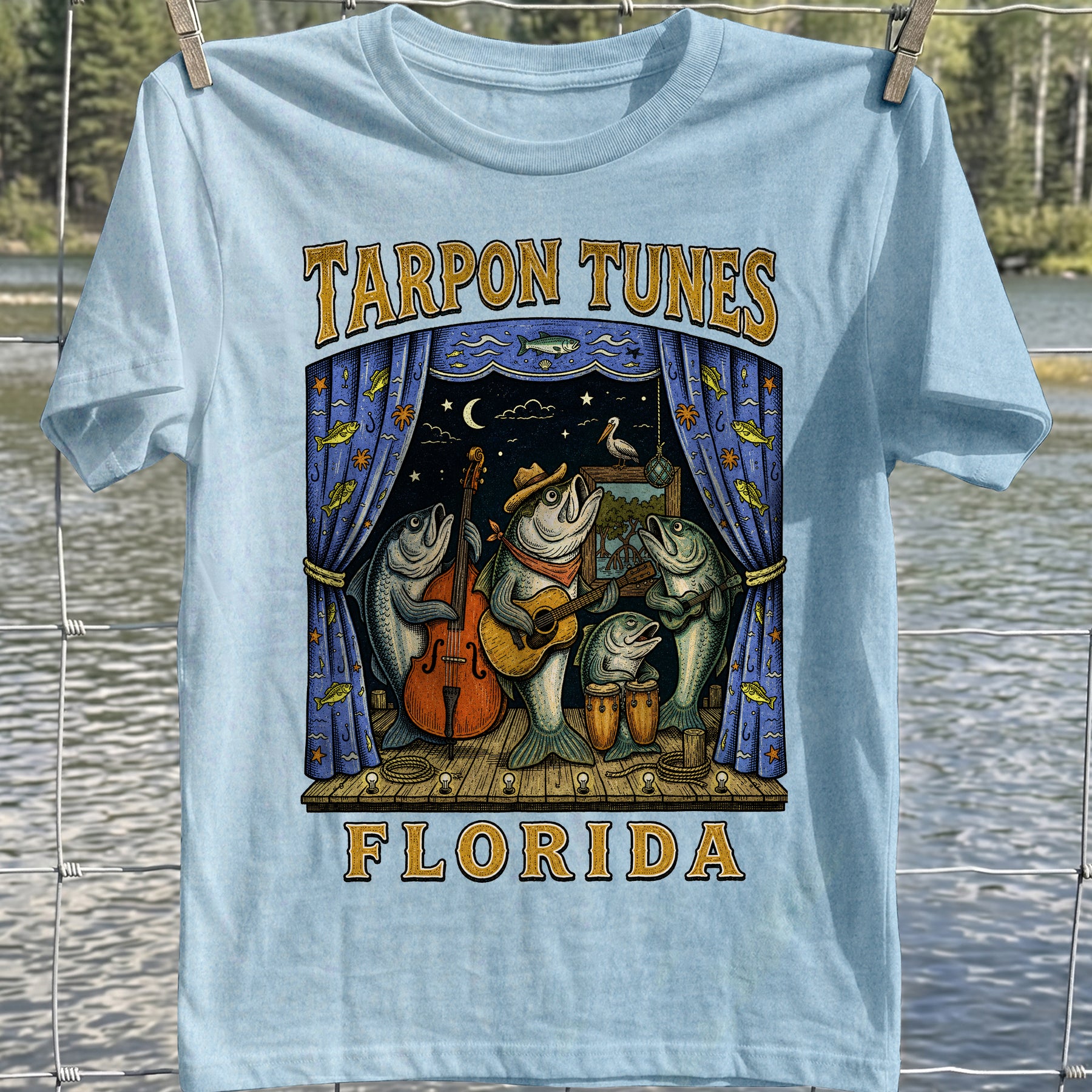 Tarpon Tunes Florida T-Shirt