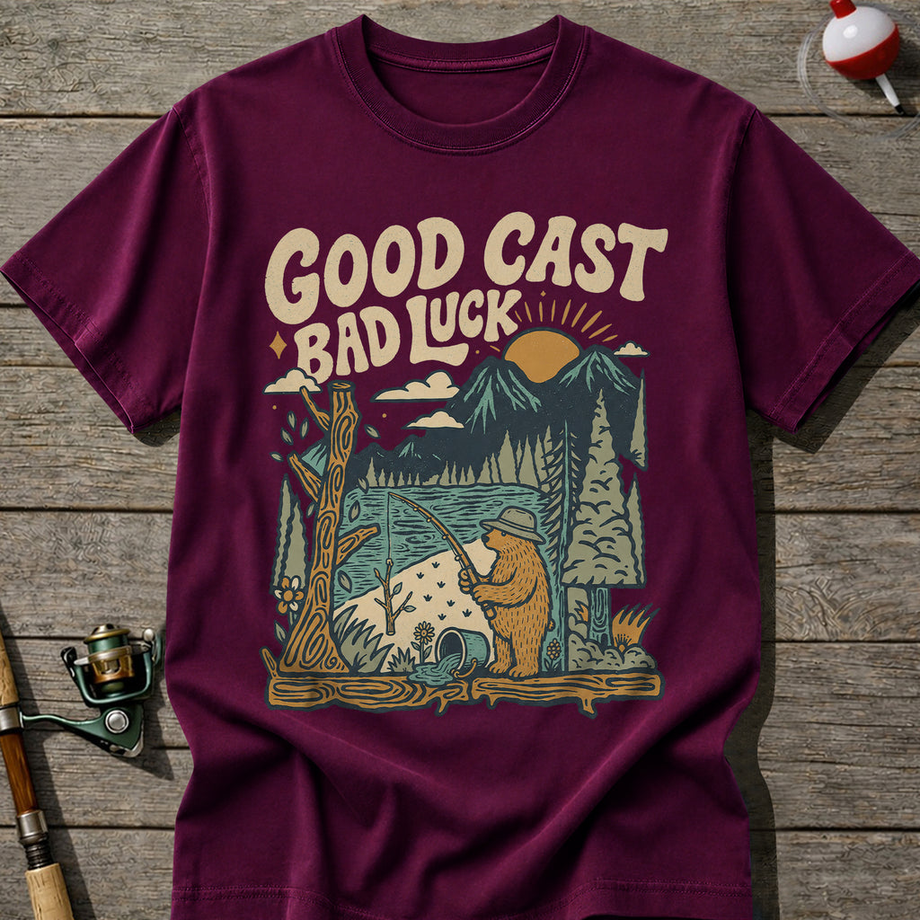 Good Cast Bad Luck T-Shirt