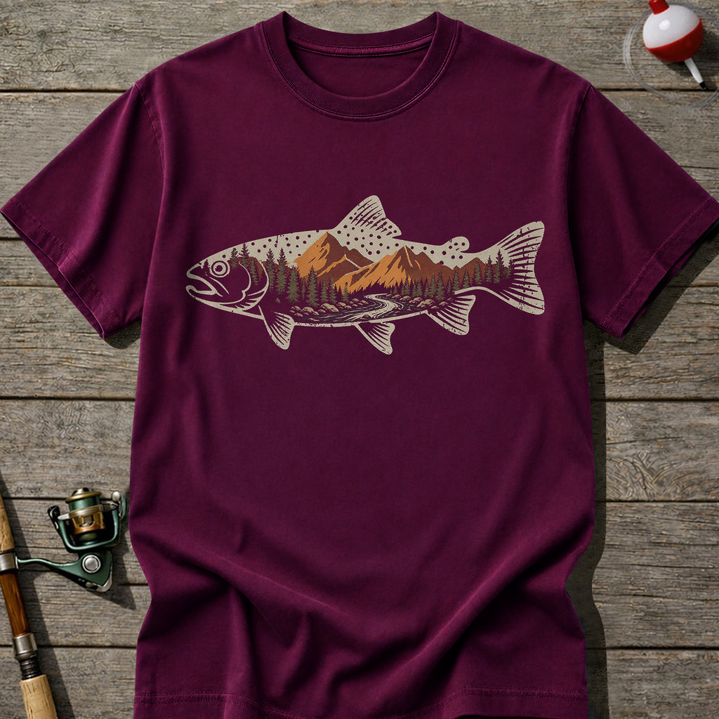 Mountain Fish T-shirt