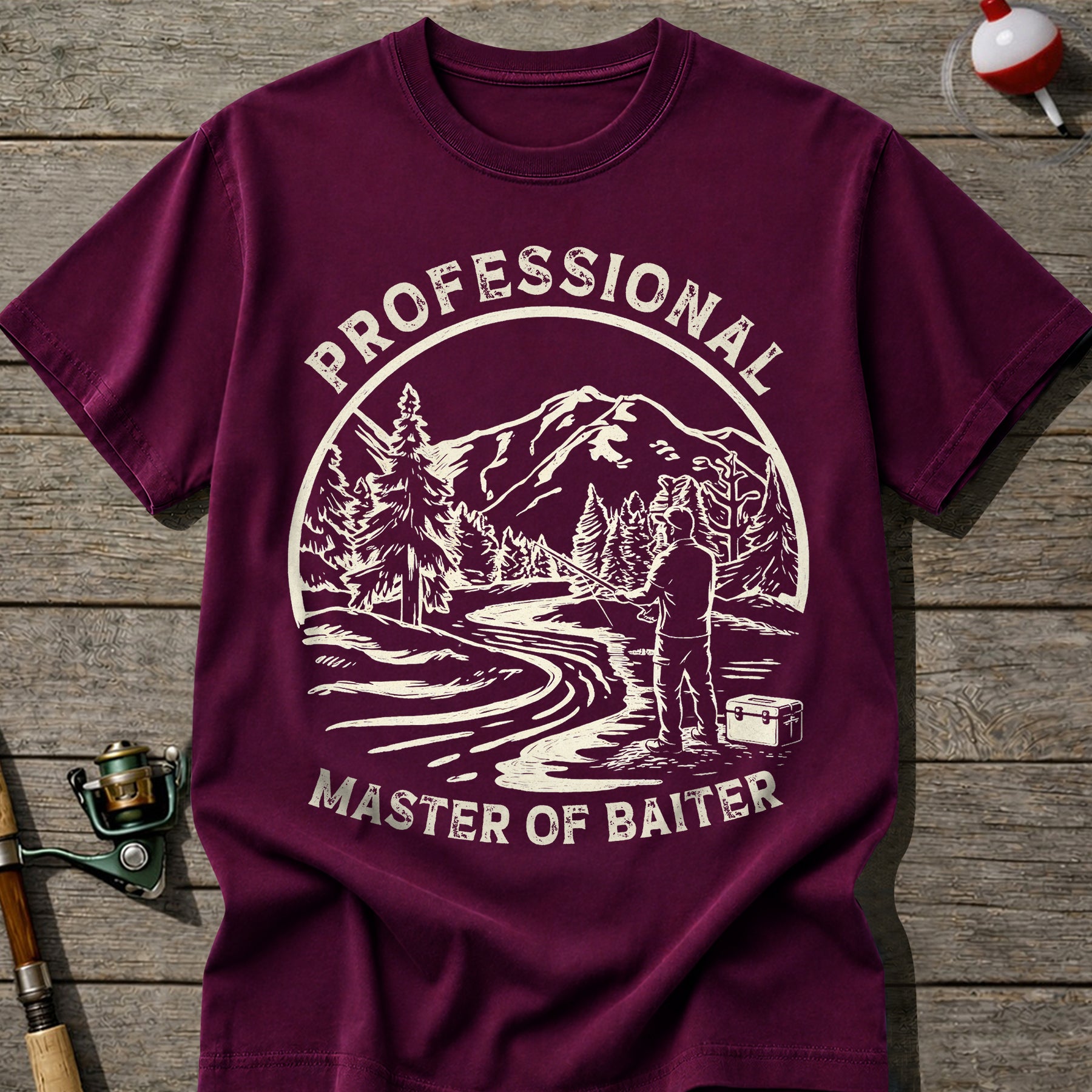 Master Baiter Fishing T-Shirt