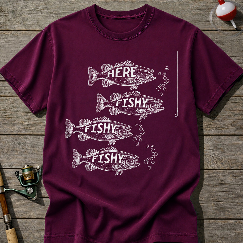 Here Fishy Fishy T-shirt