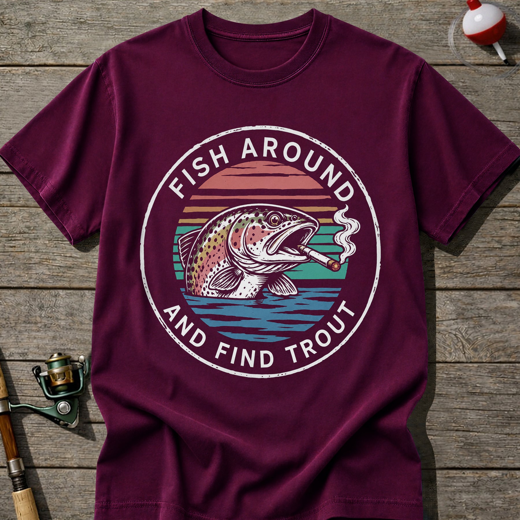 Around For Trout T-shirt