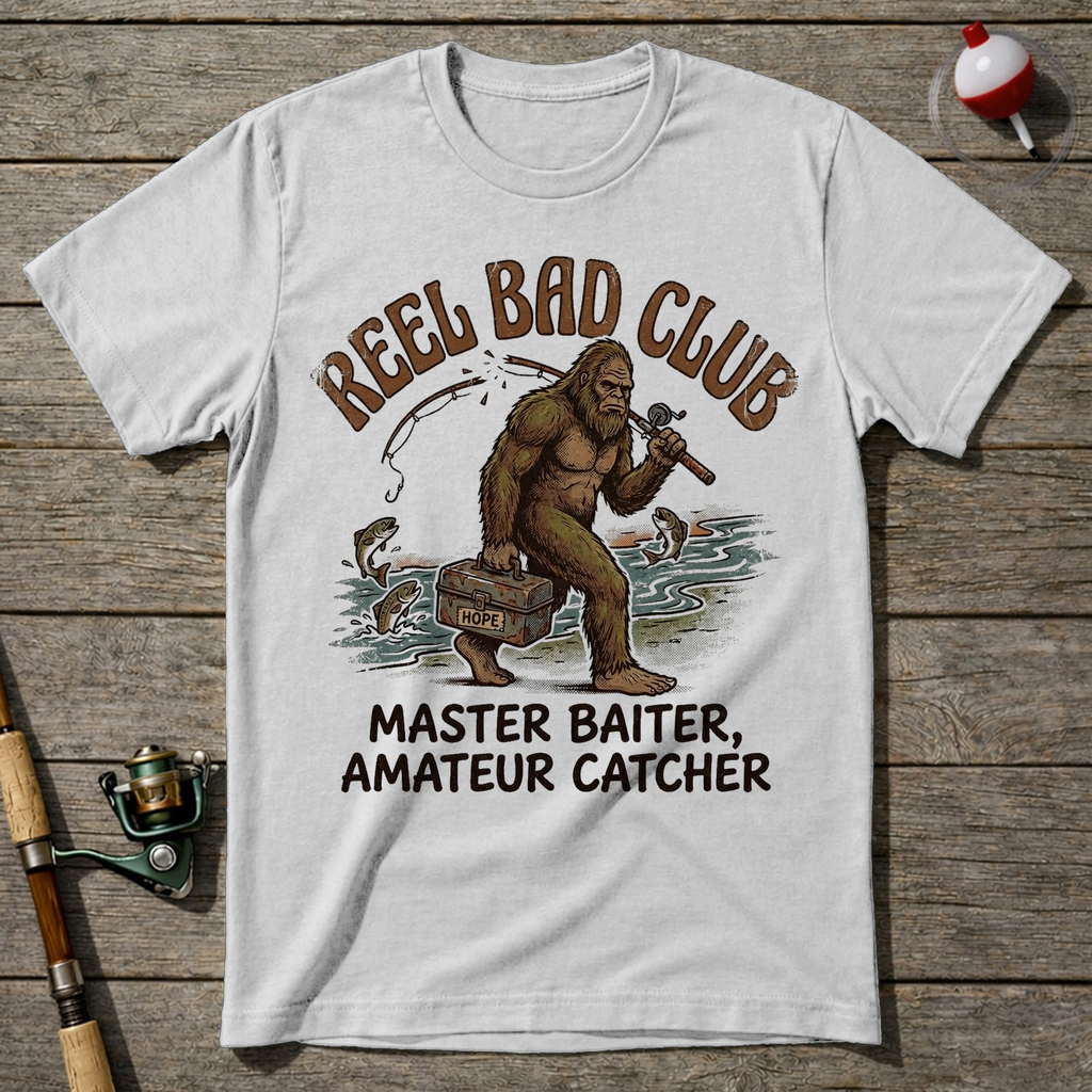 Master Baiter Amateur Catcher T-Shirt — White