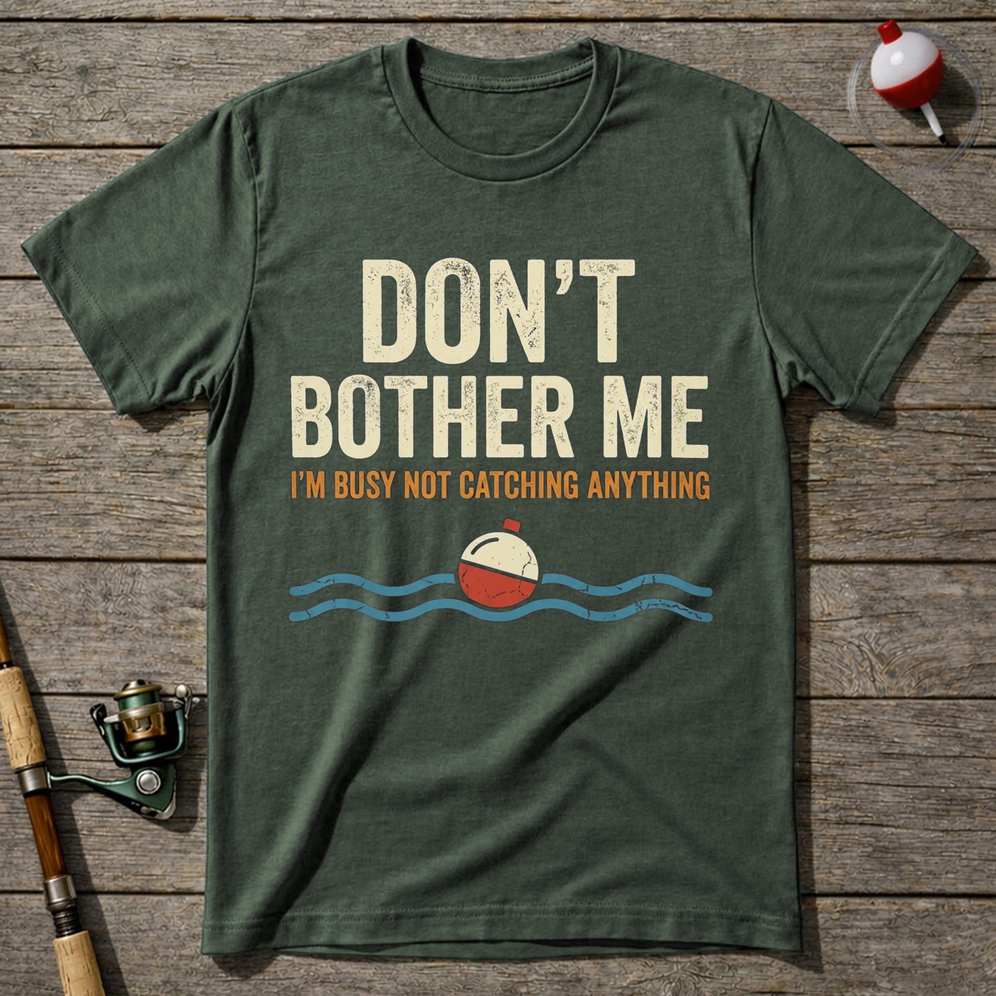 Full Tackle Box Empty Hands T-Shirt