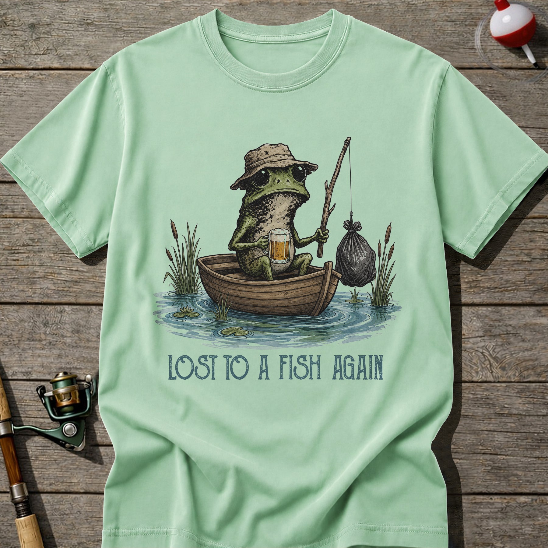 Lost To A Fish Again T-Shirt