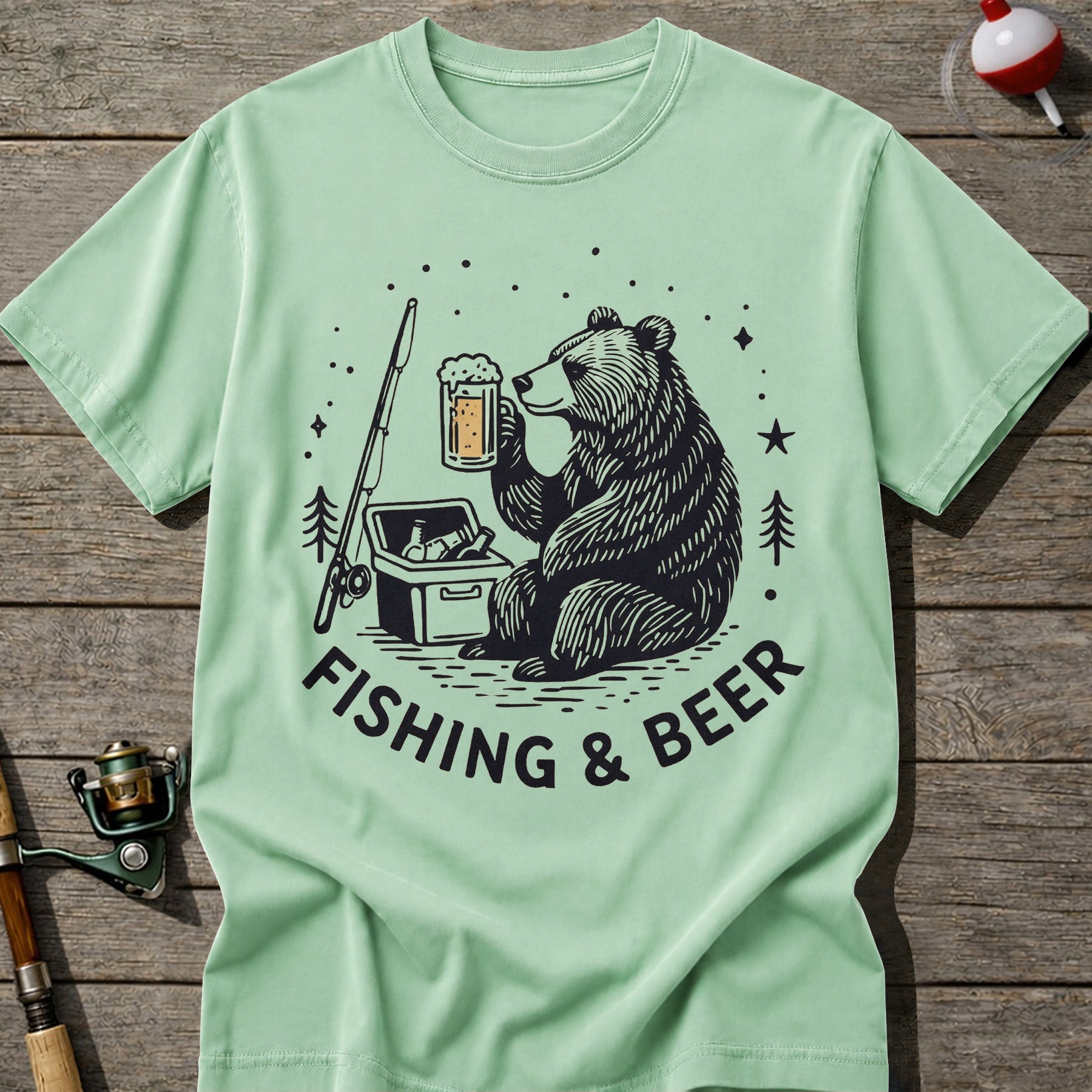 Fishing And Beer T-Shirt