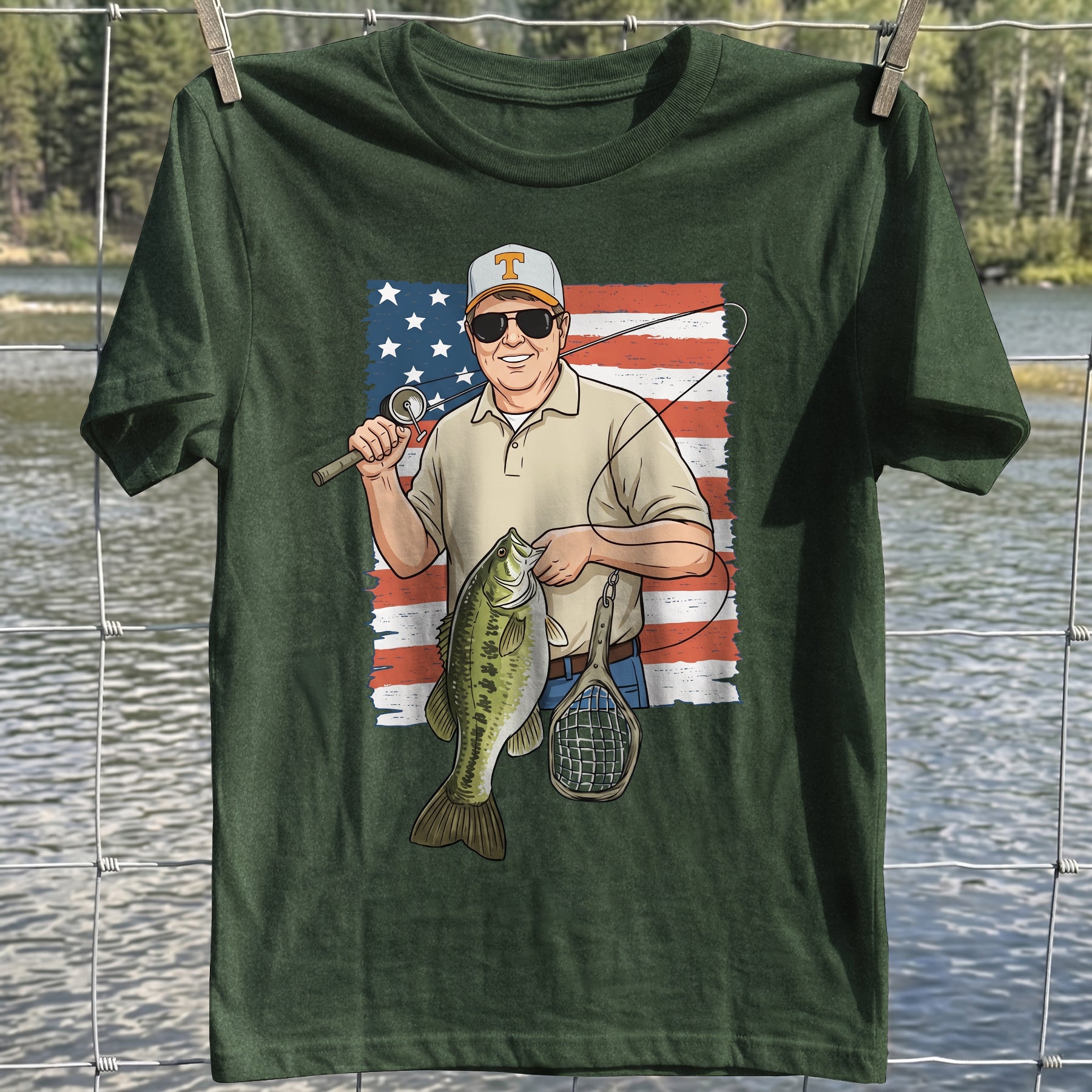 Bass Angler T-shirt