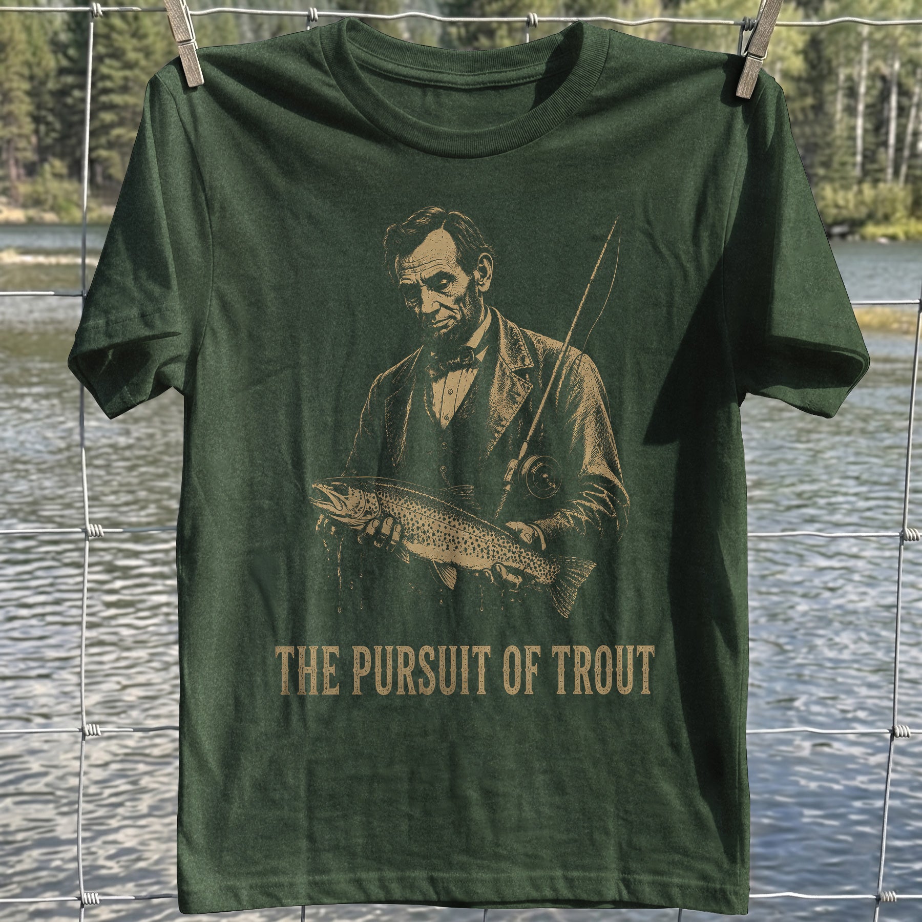 Persuit Of Trout T-shirt