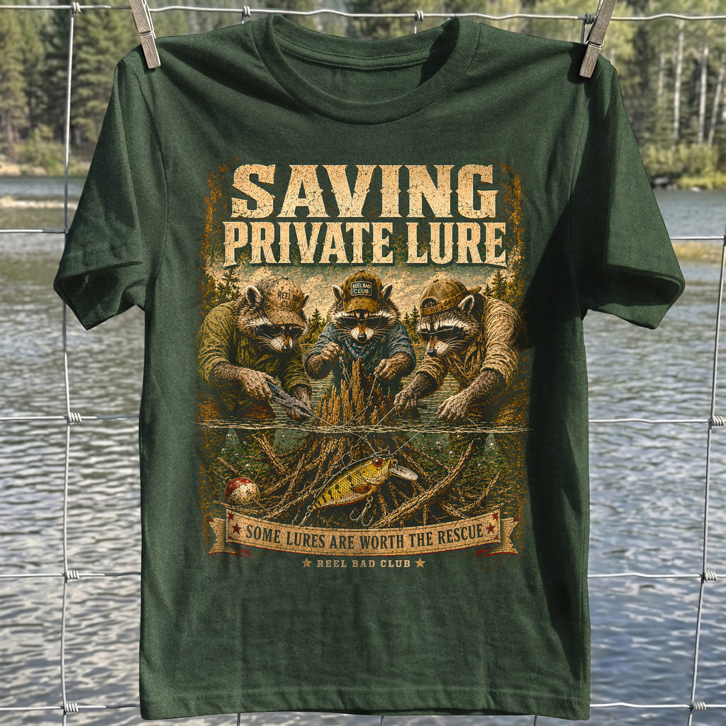 Save Private Lure T-shirt