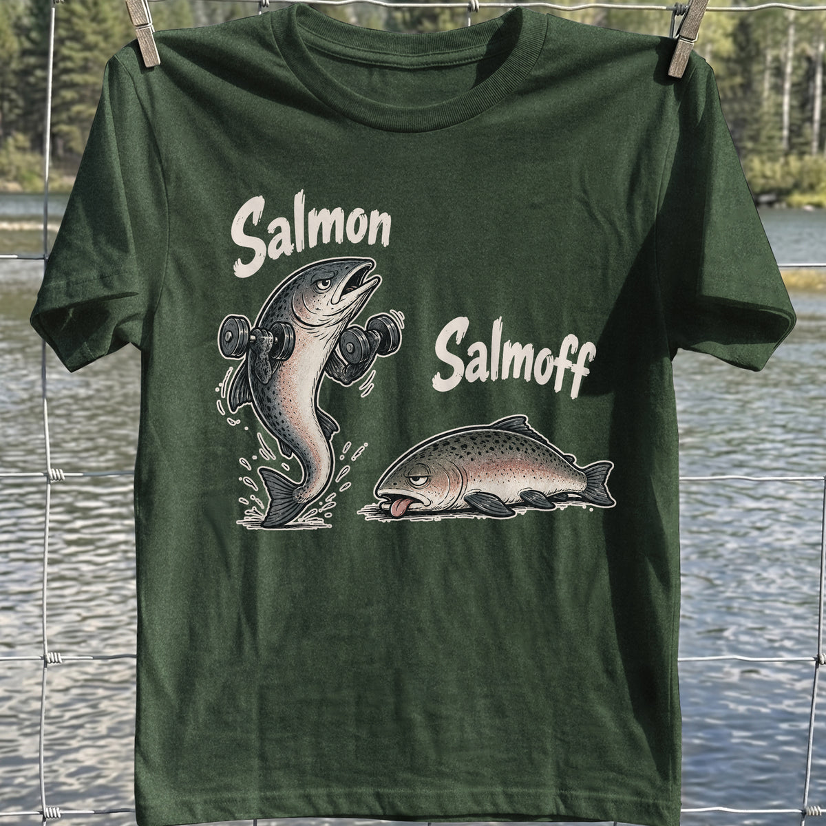 Salmon Salmoff T-Shirt