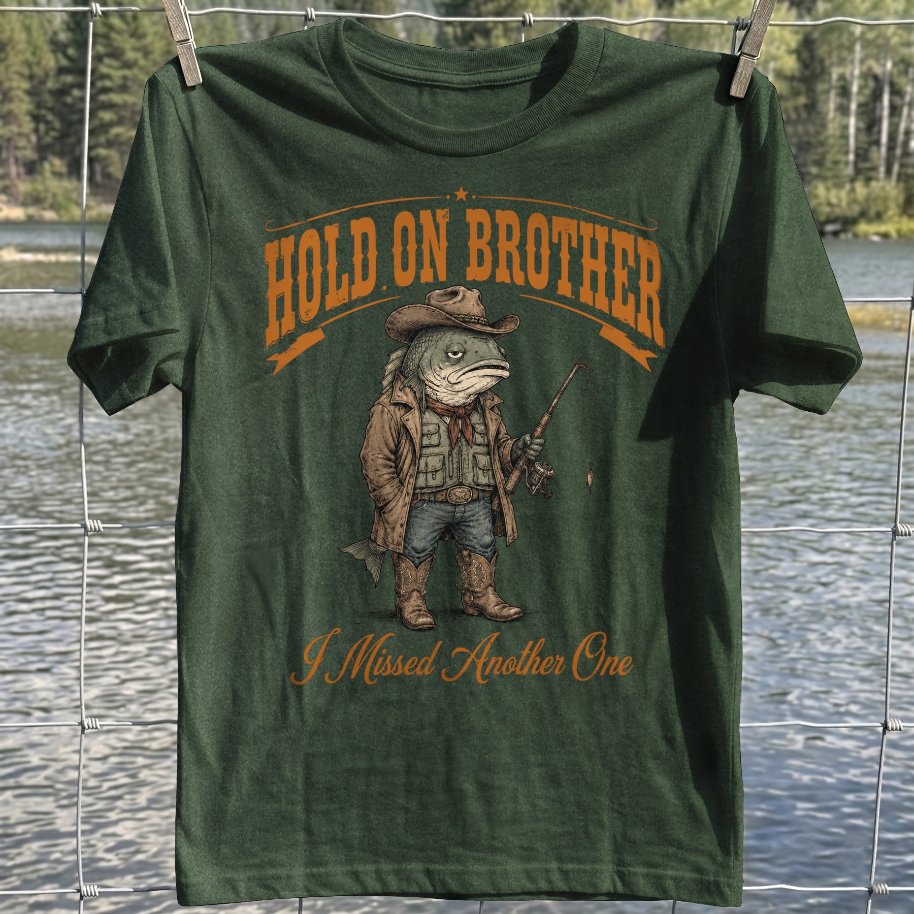 Hold On Brother T-shirt