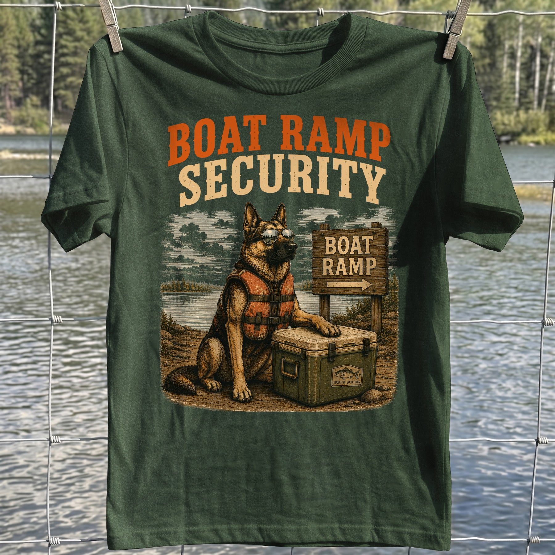 Boat Ramp Security T-Shirt