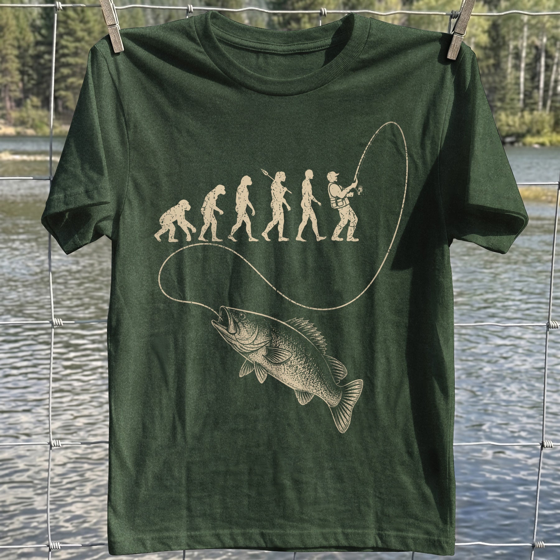 Fishing Evolution T-shirt