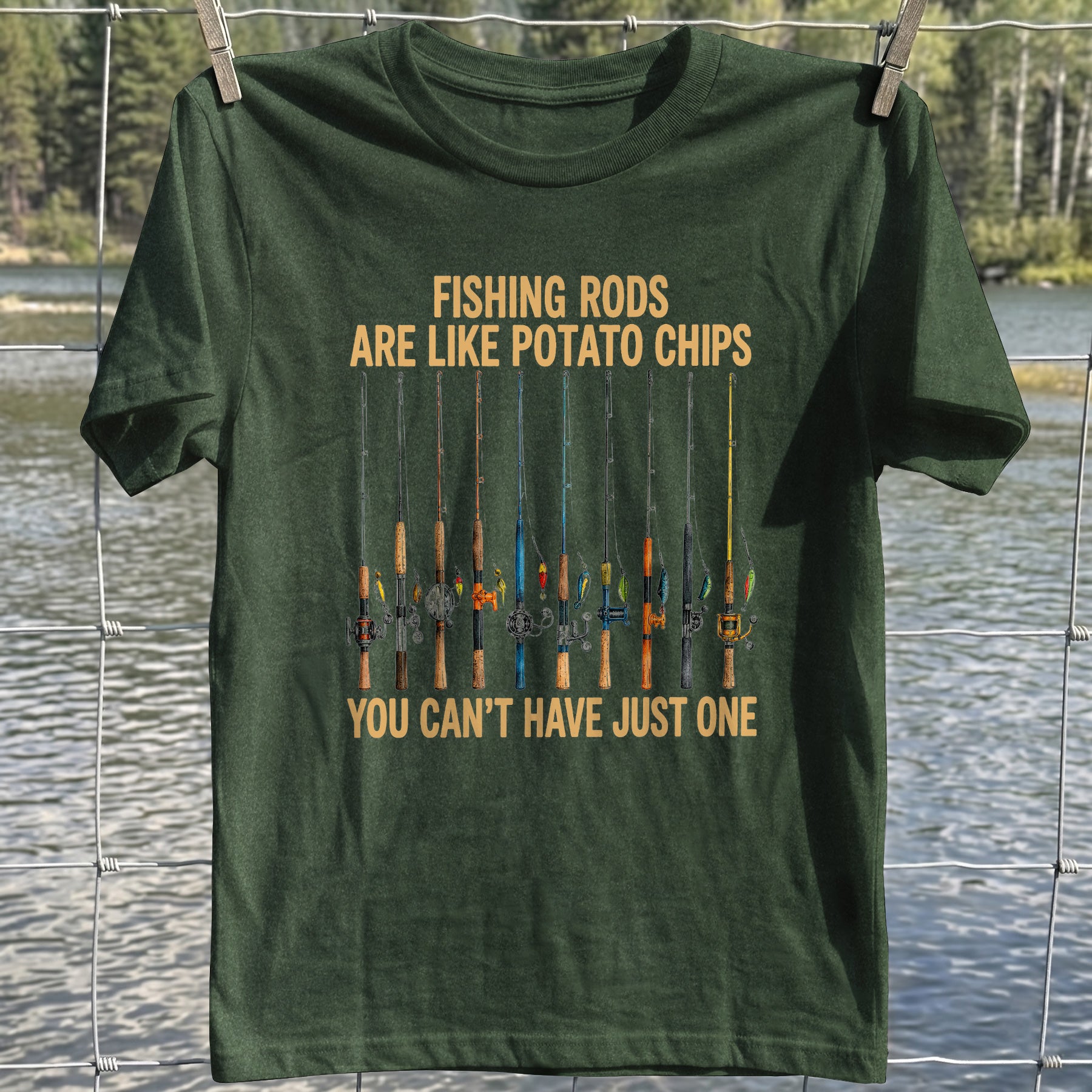 Fishing Rods T-shirt