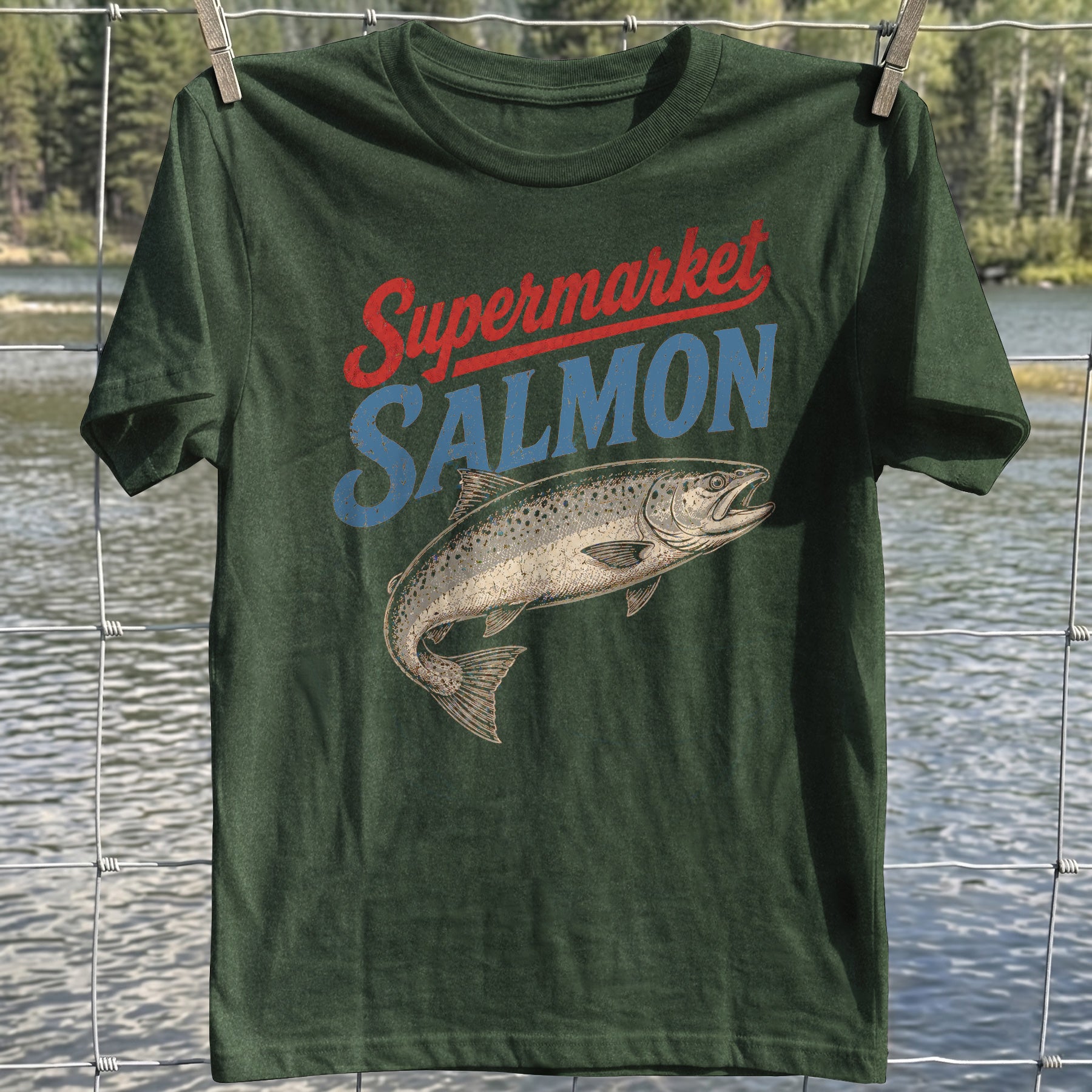 Supermarket Salmon T-shirt