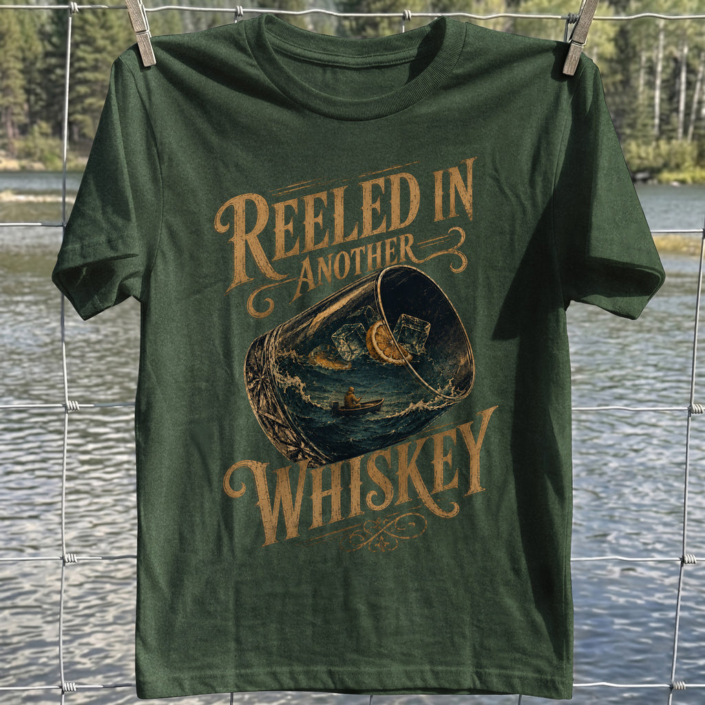 Reeled In Another Whiskey T-shirt