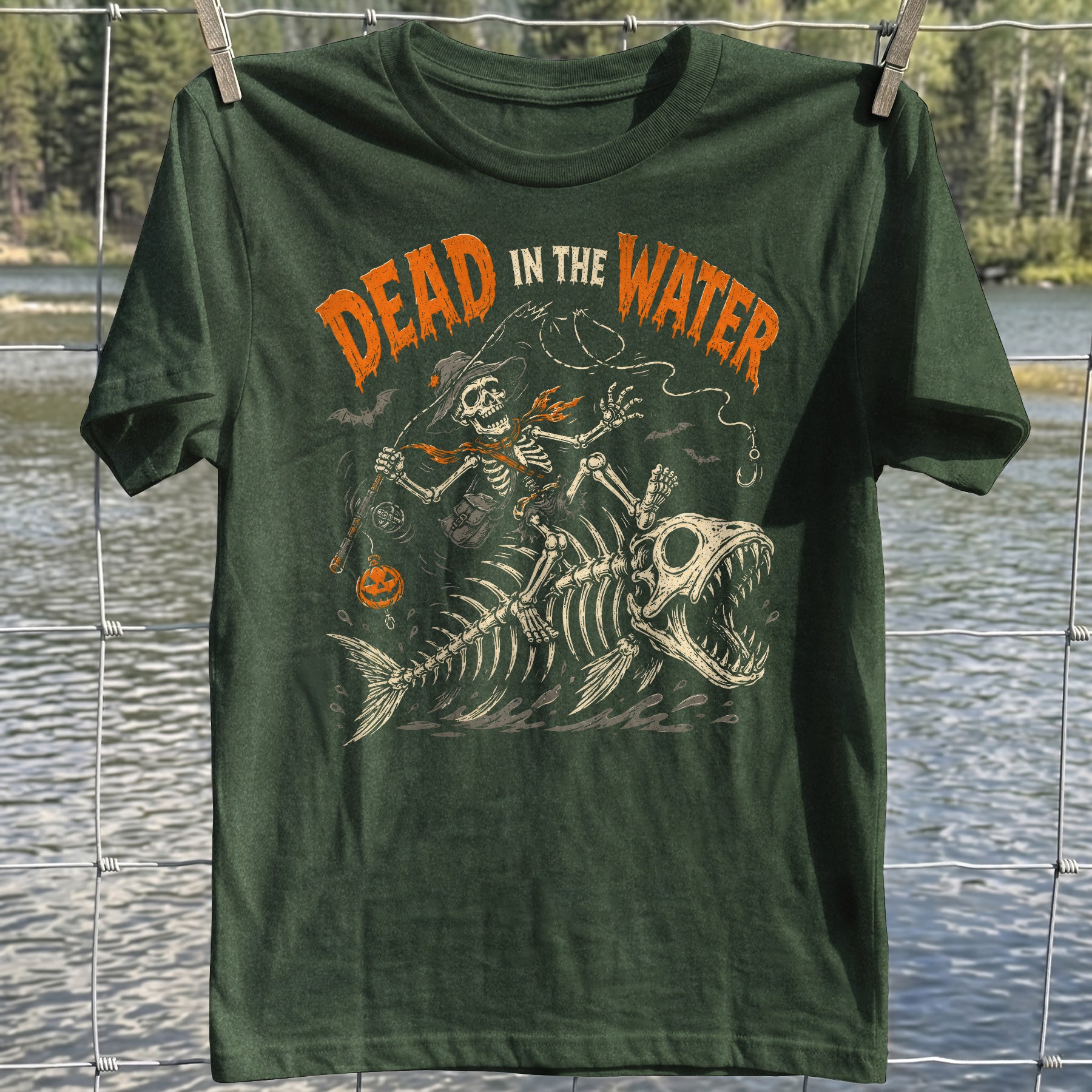 Haunted Deadwater Angler T-Shirt