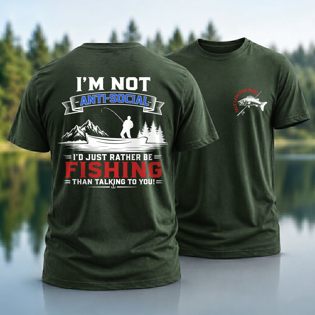 Anti Social Fishing T-Shirt