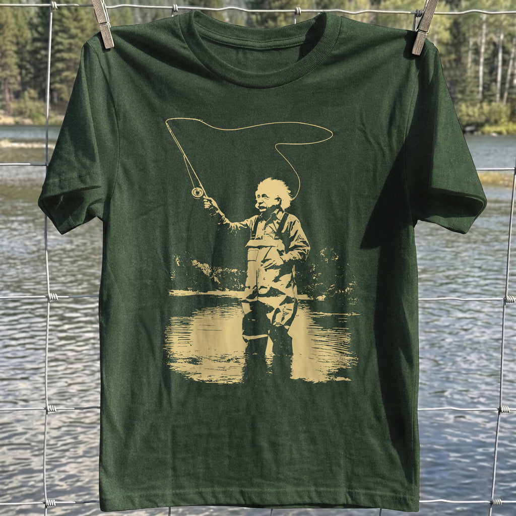 Einstein Fishing T-Shirt
