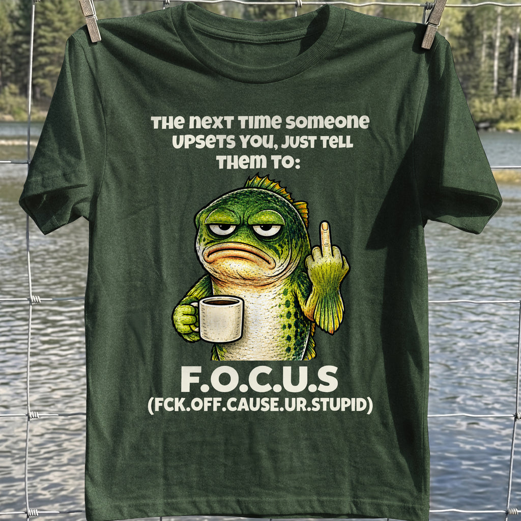 Focus Funny Bass T-Shirt