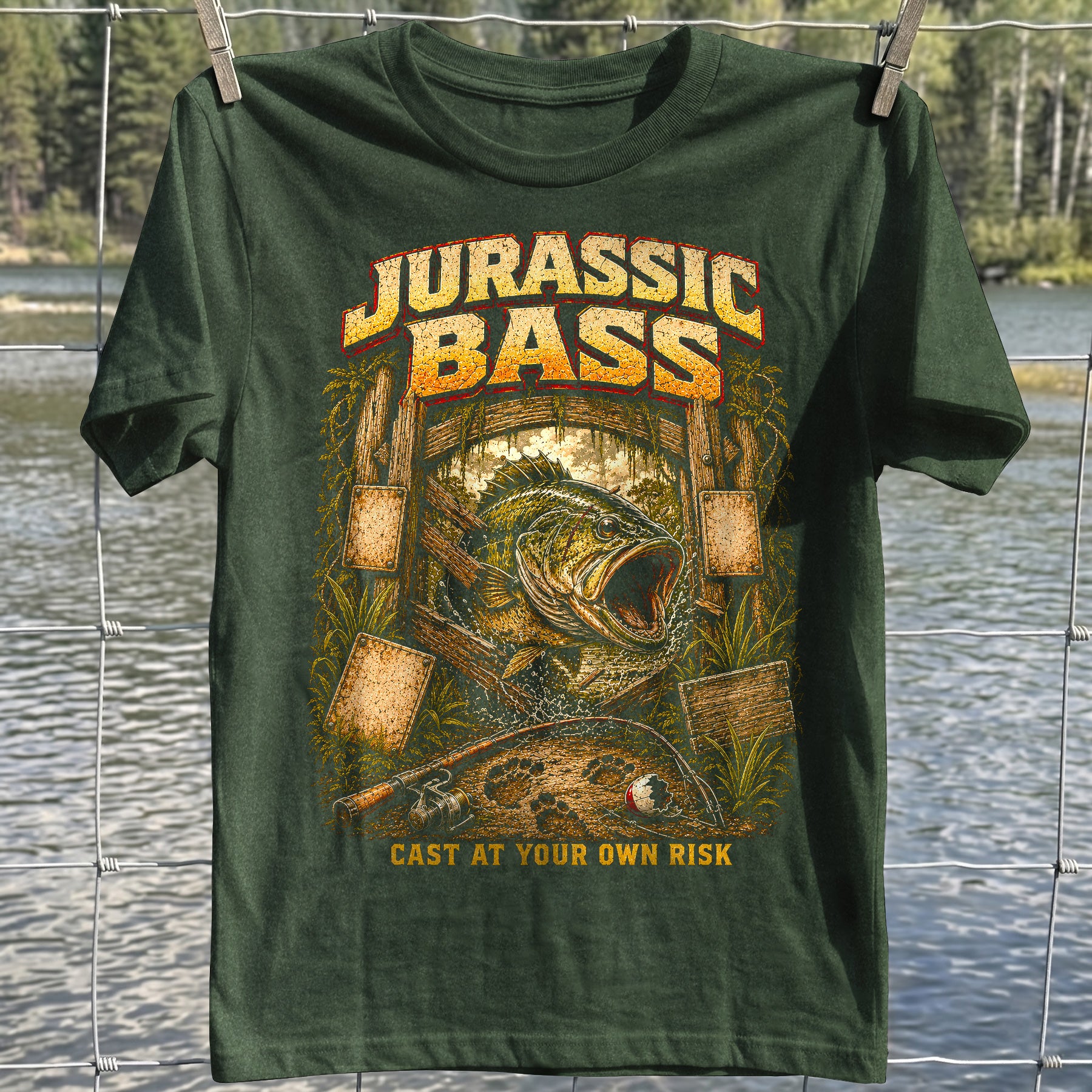 Jurassic Bass T-shirt