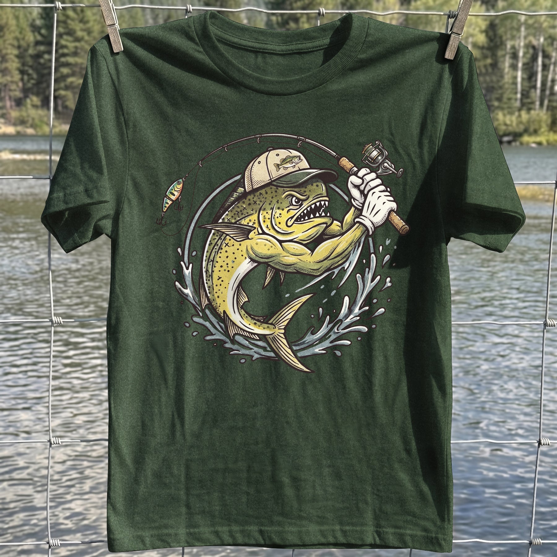 Angry Fish T-shirt