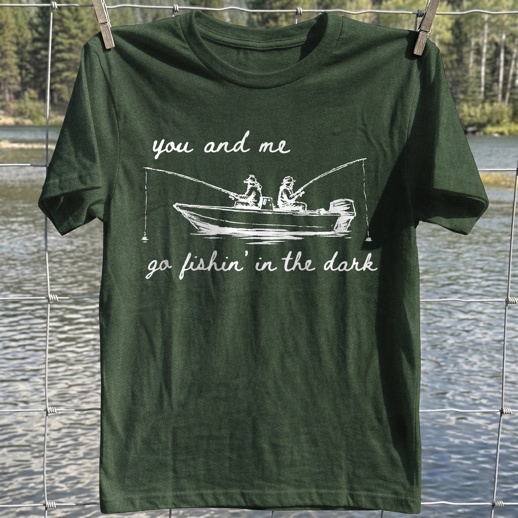 You & Me Fishing T-shirt