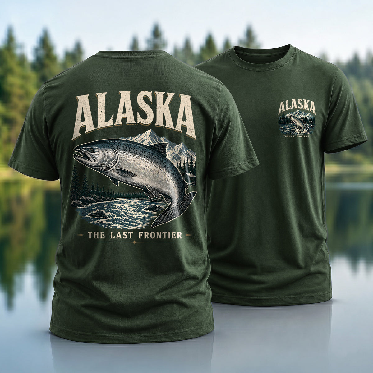 Alaska Salmon Frontier T-Shirt