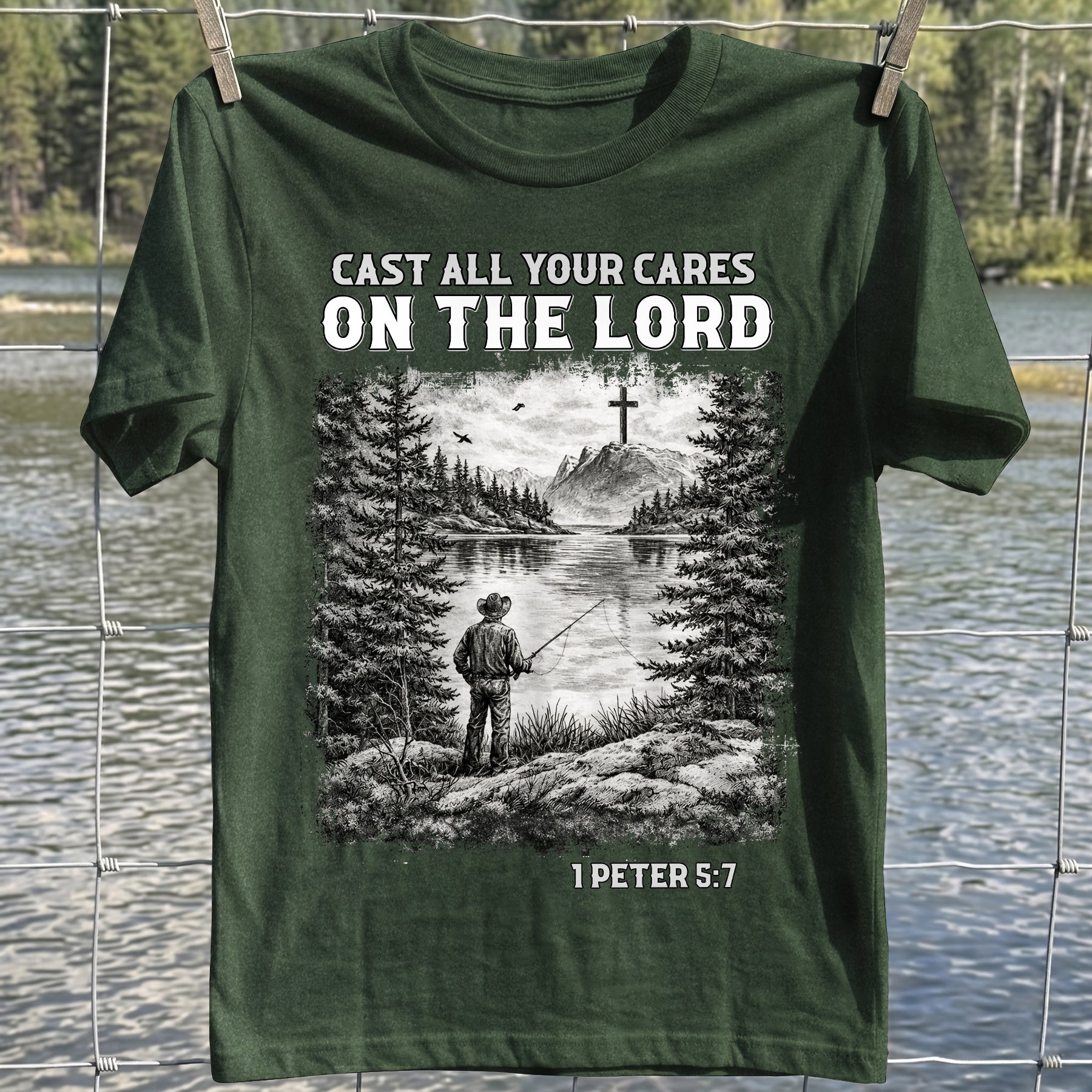 Cast All On Lord Tshirt