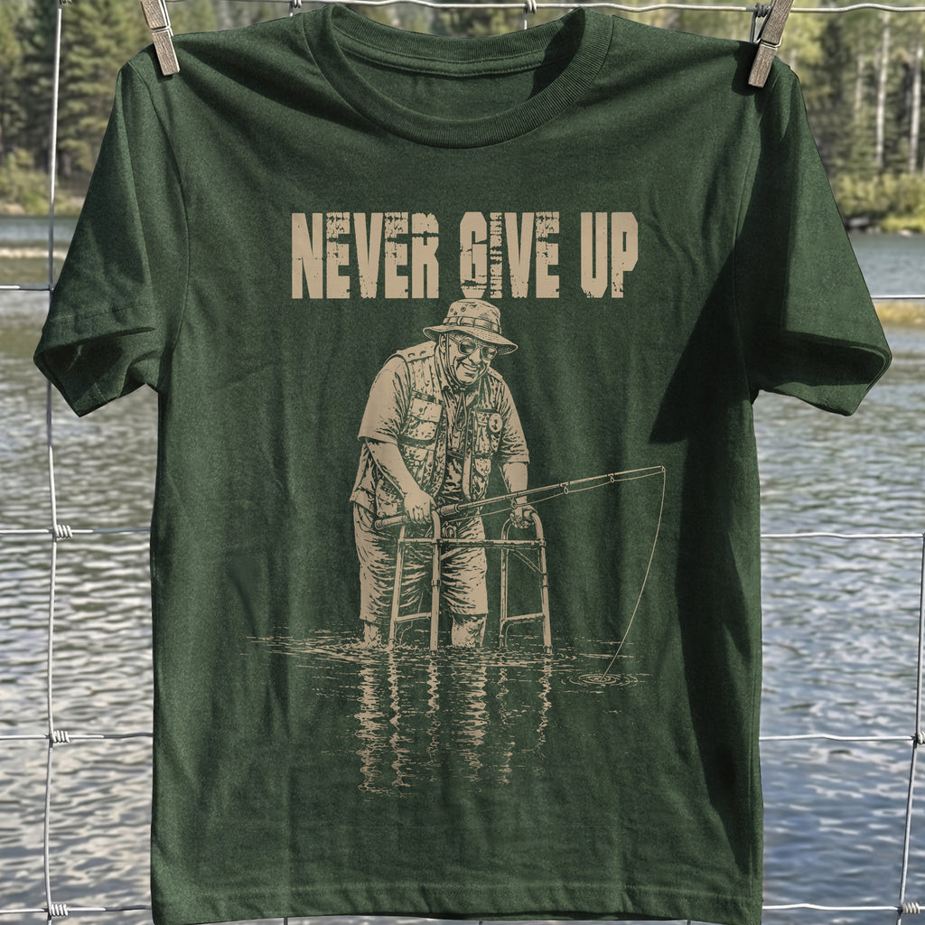 Never Give Up T-Shirt