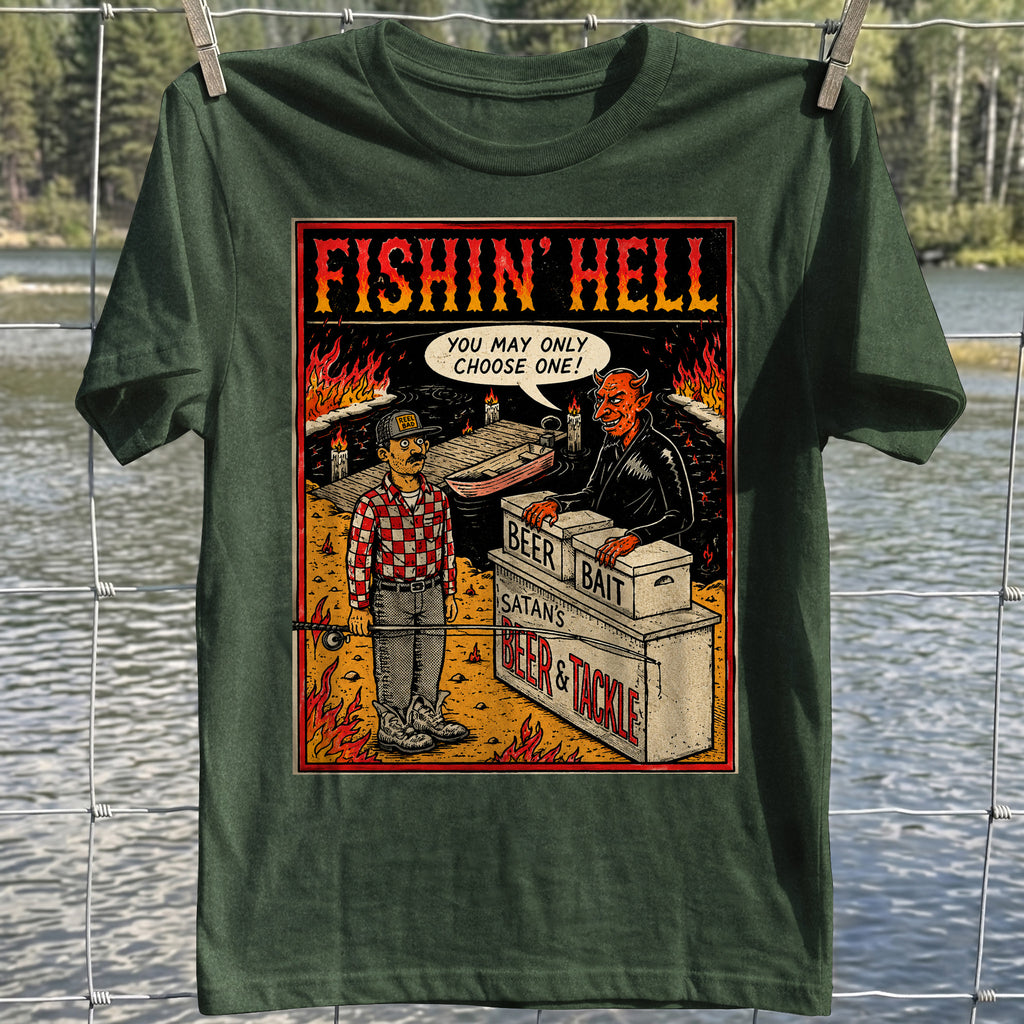 Fishing Hell T-shirt