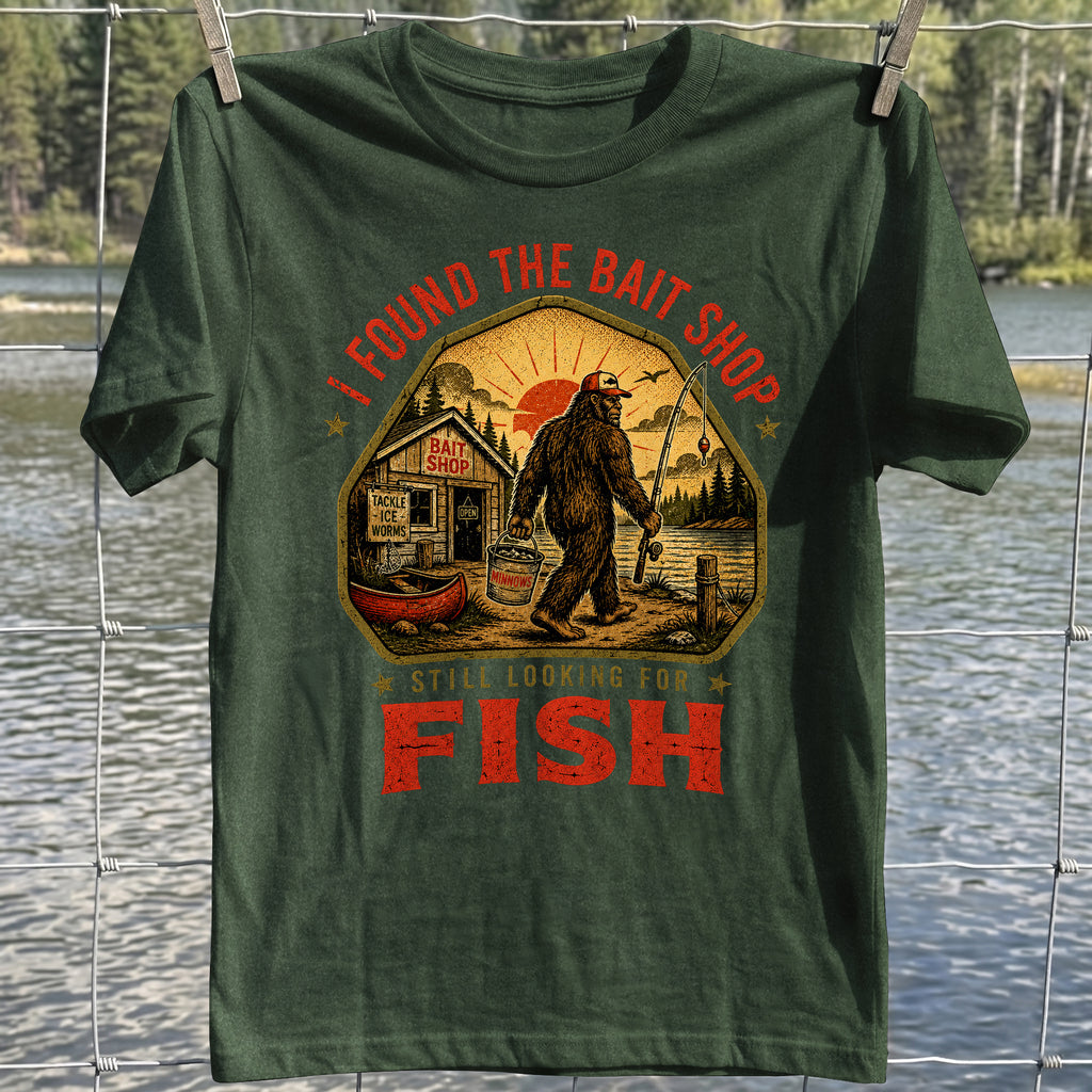 Bigfoot Bait Shop T-shirt