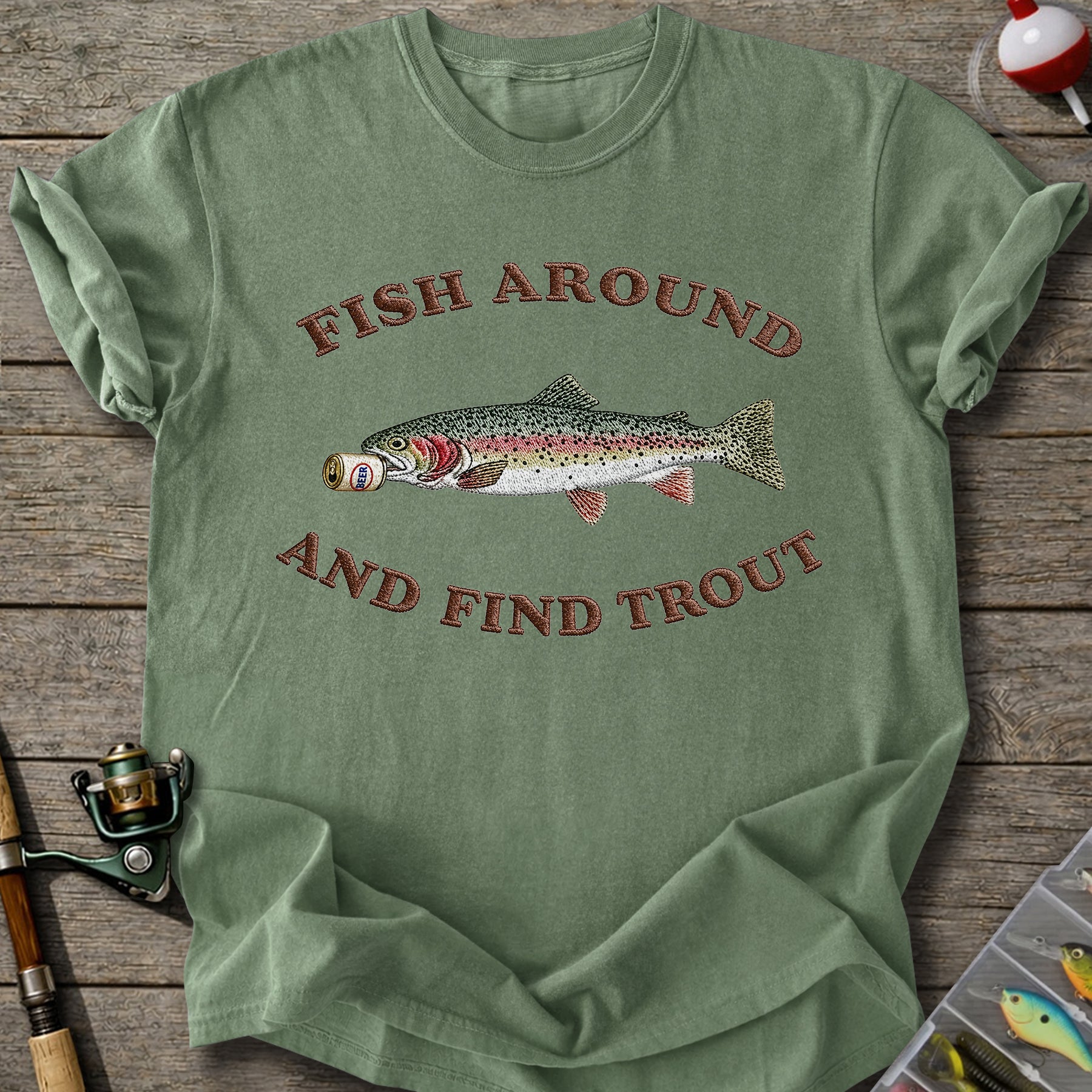 Fish Around Trout T-shirt
