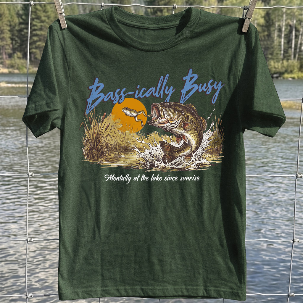Bass-ically Busy Tshirt
