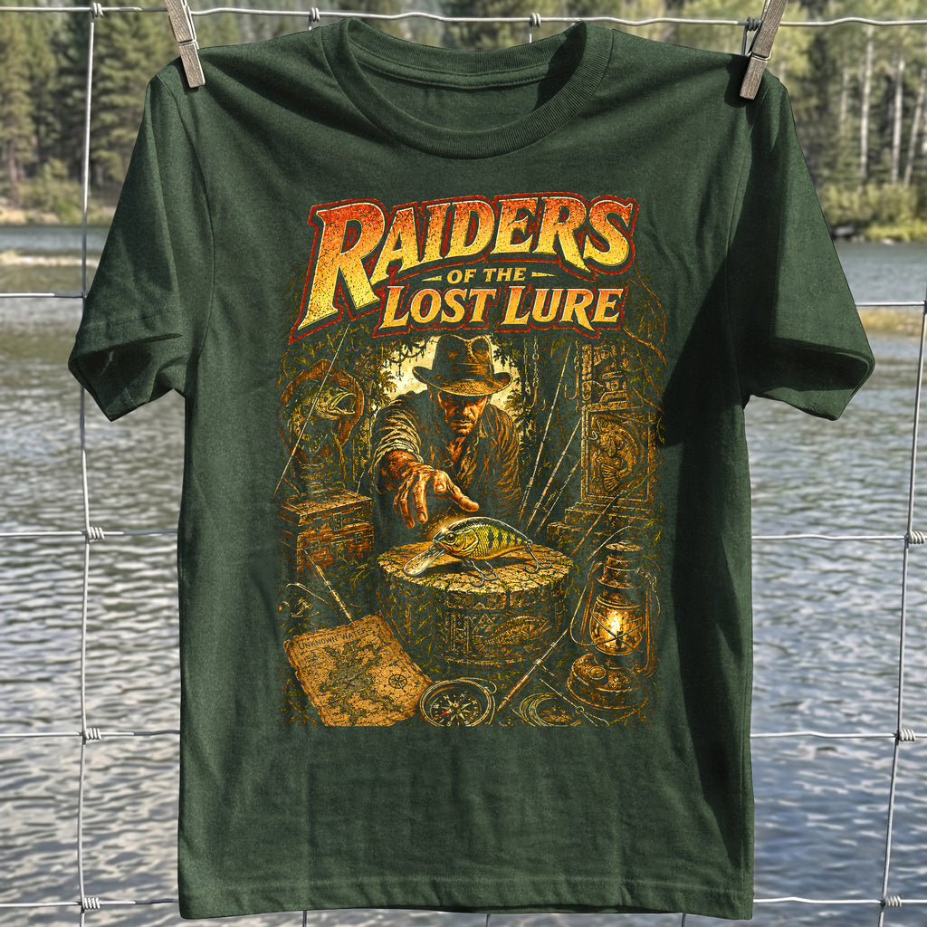 Raiders of Lost Lure T-shirt
