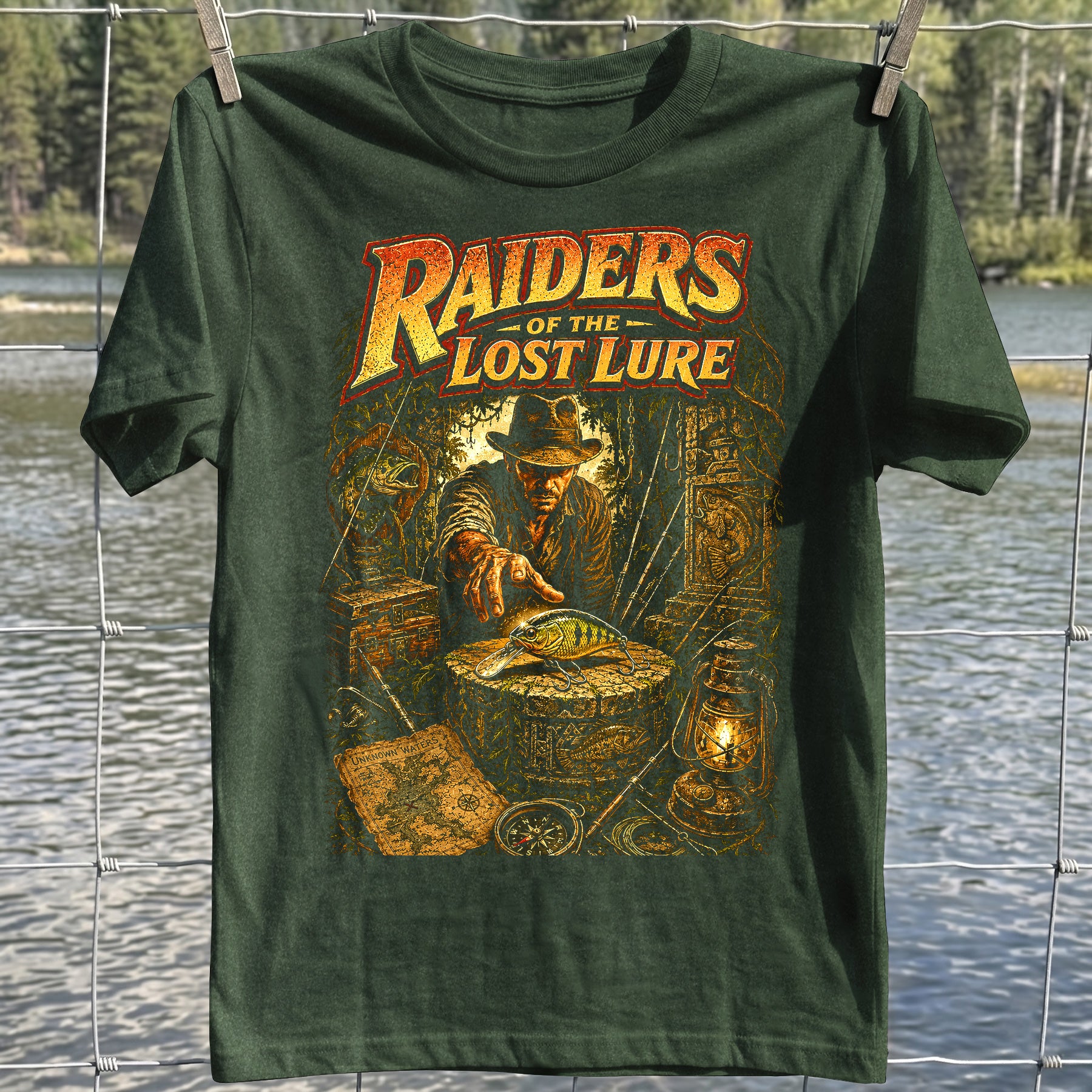 Raiders of Lost Lure T-shirt