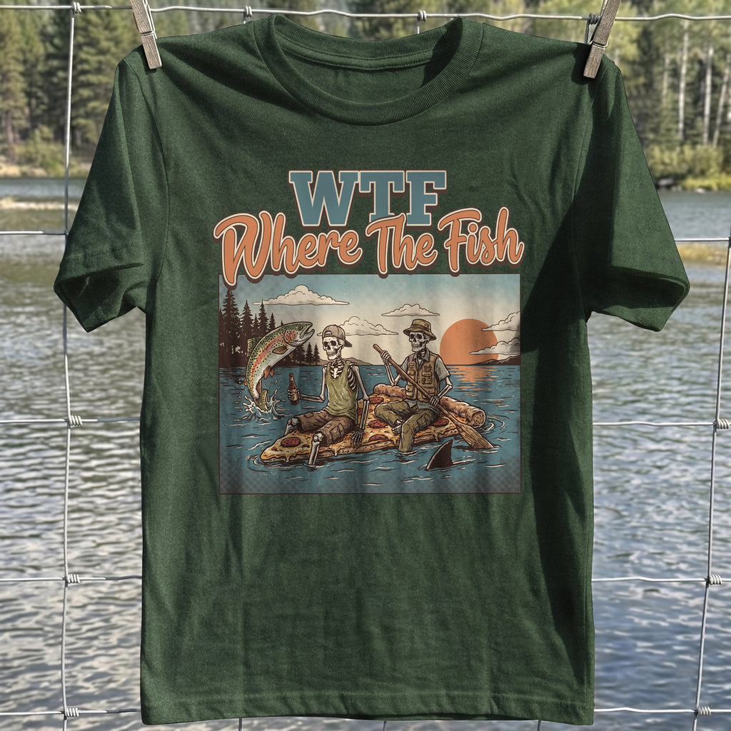 WTF Fishing T-shirt