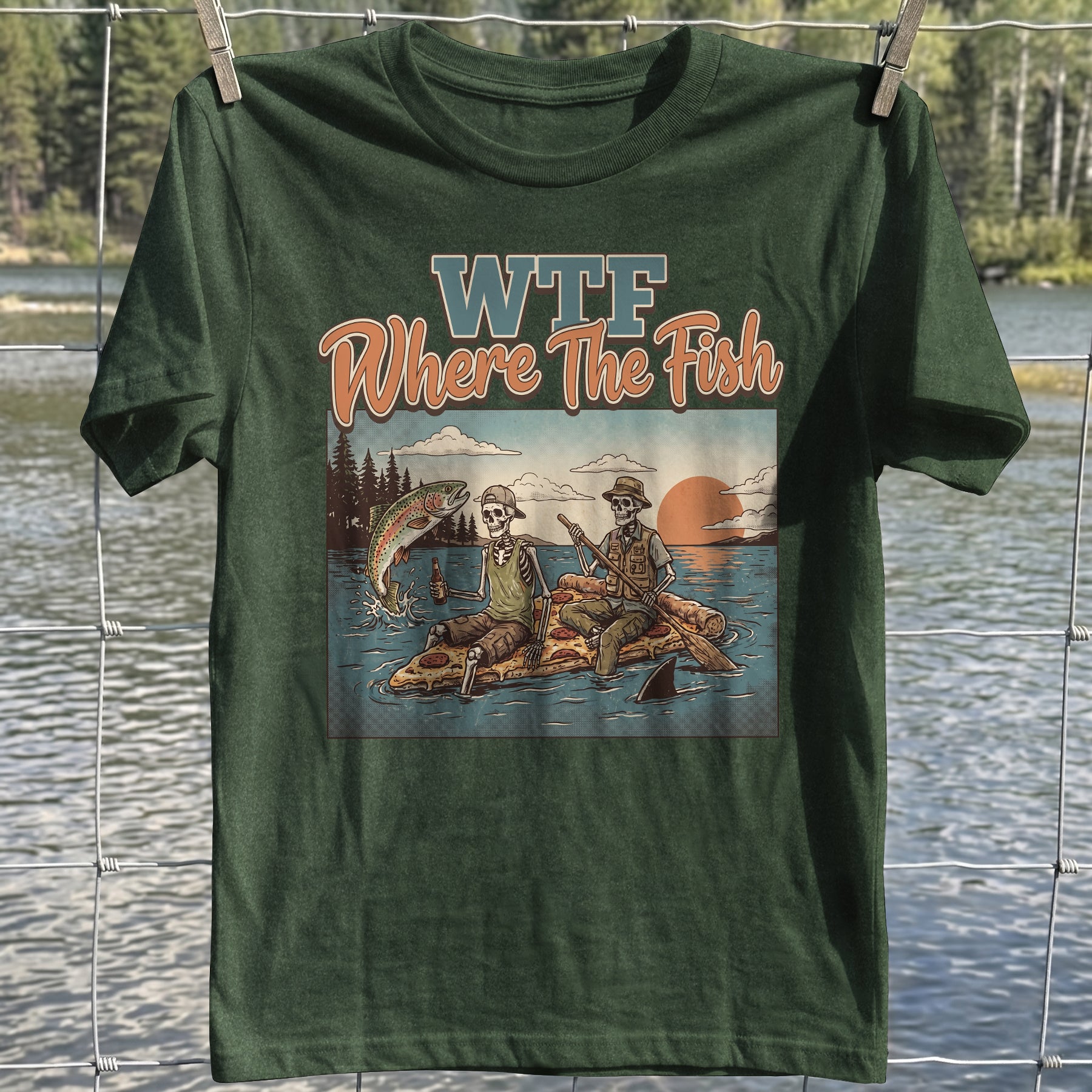WTF Fishing T-shirt