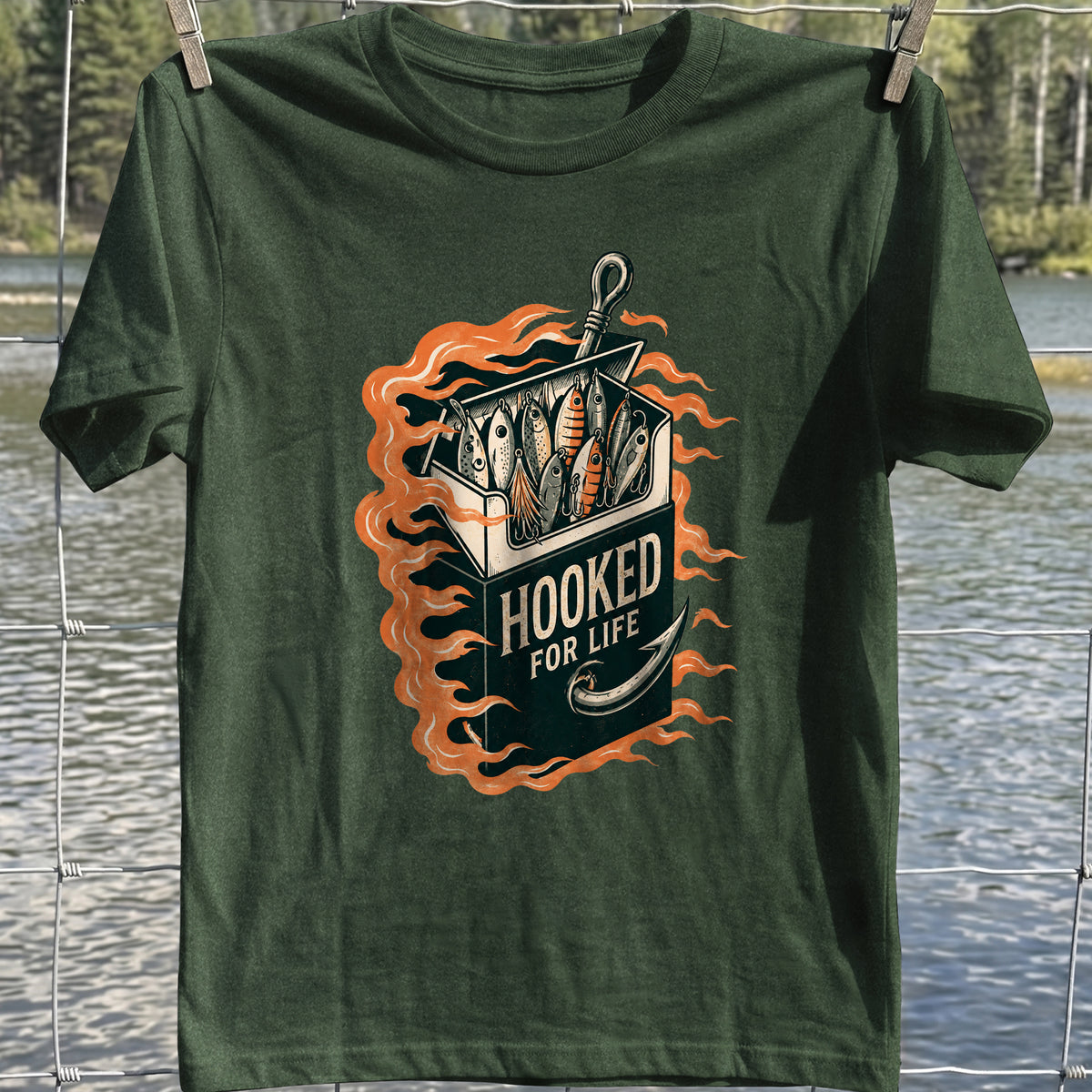Hooked For Life T-Shirt