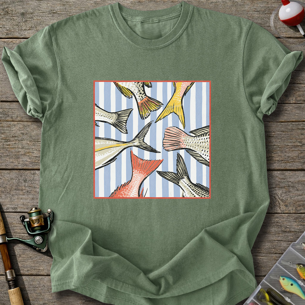 Colorful Saltwater Fins T-Shirt