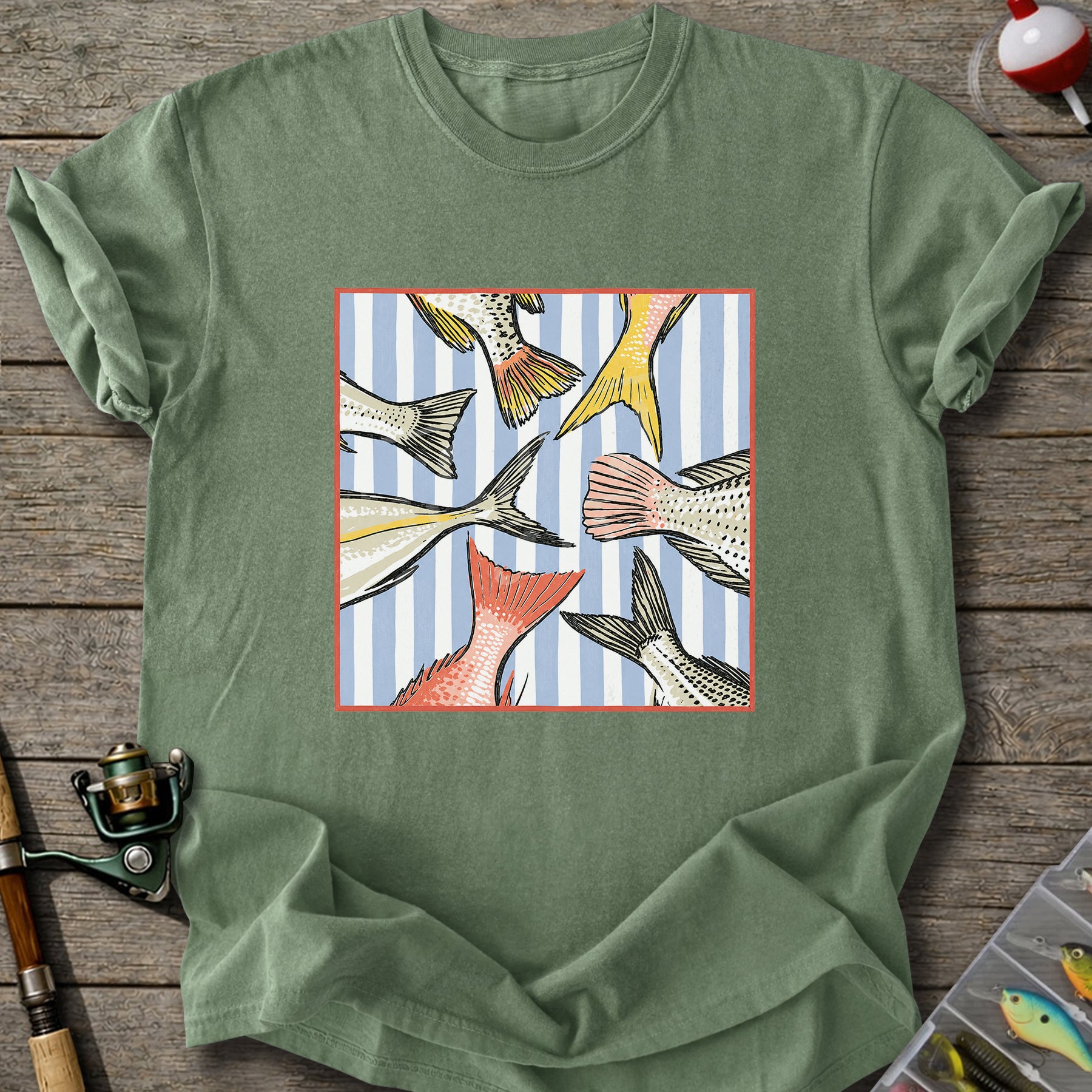 Colorful Saltwater Fins T-Shirt