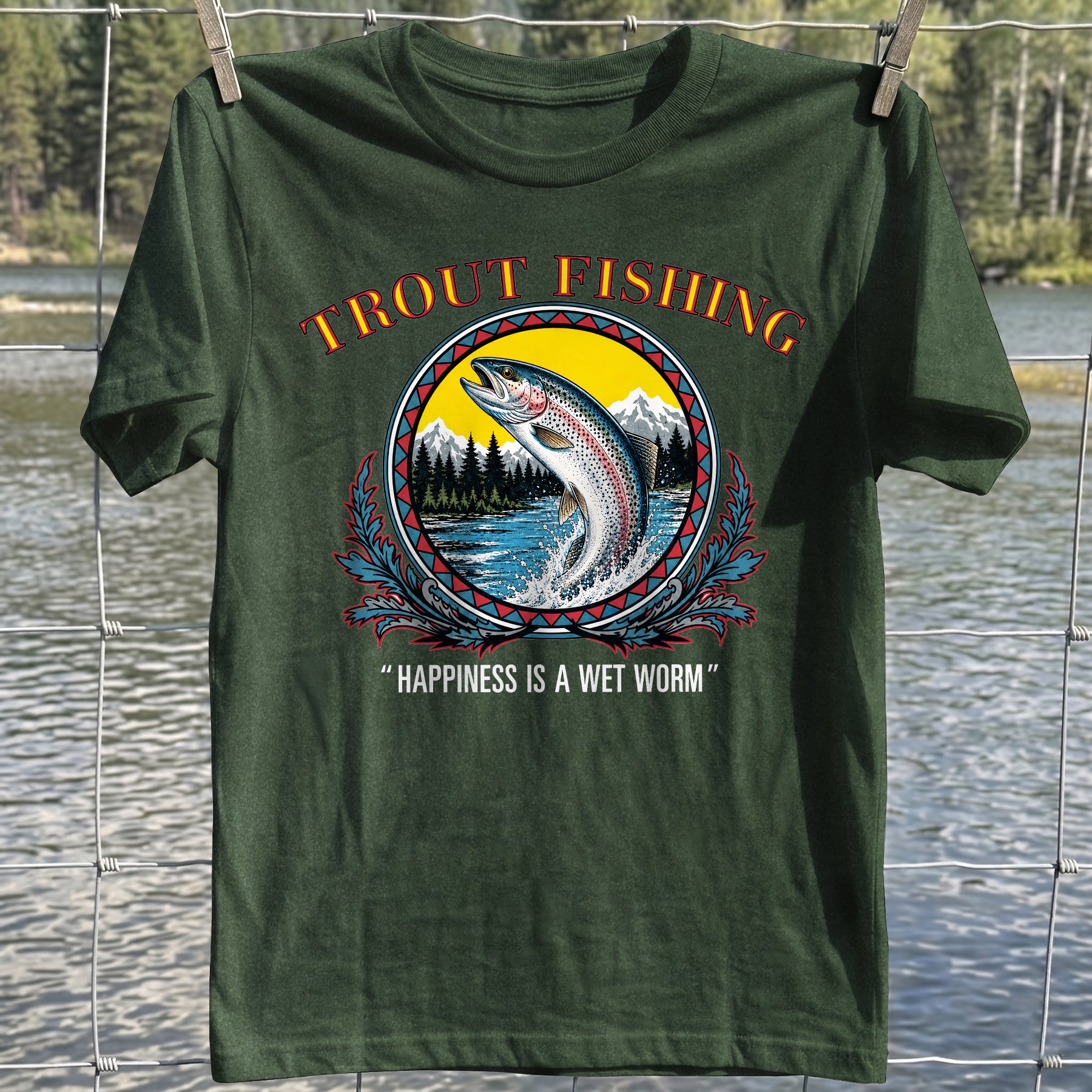 Trout Fishing T-shirt