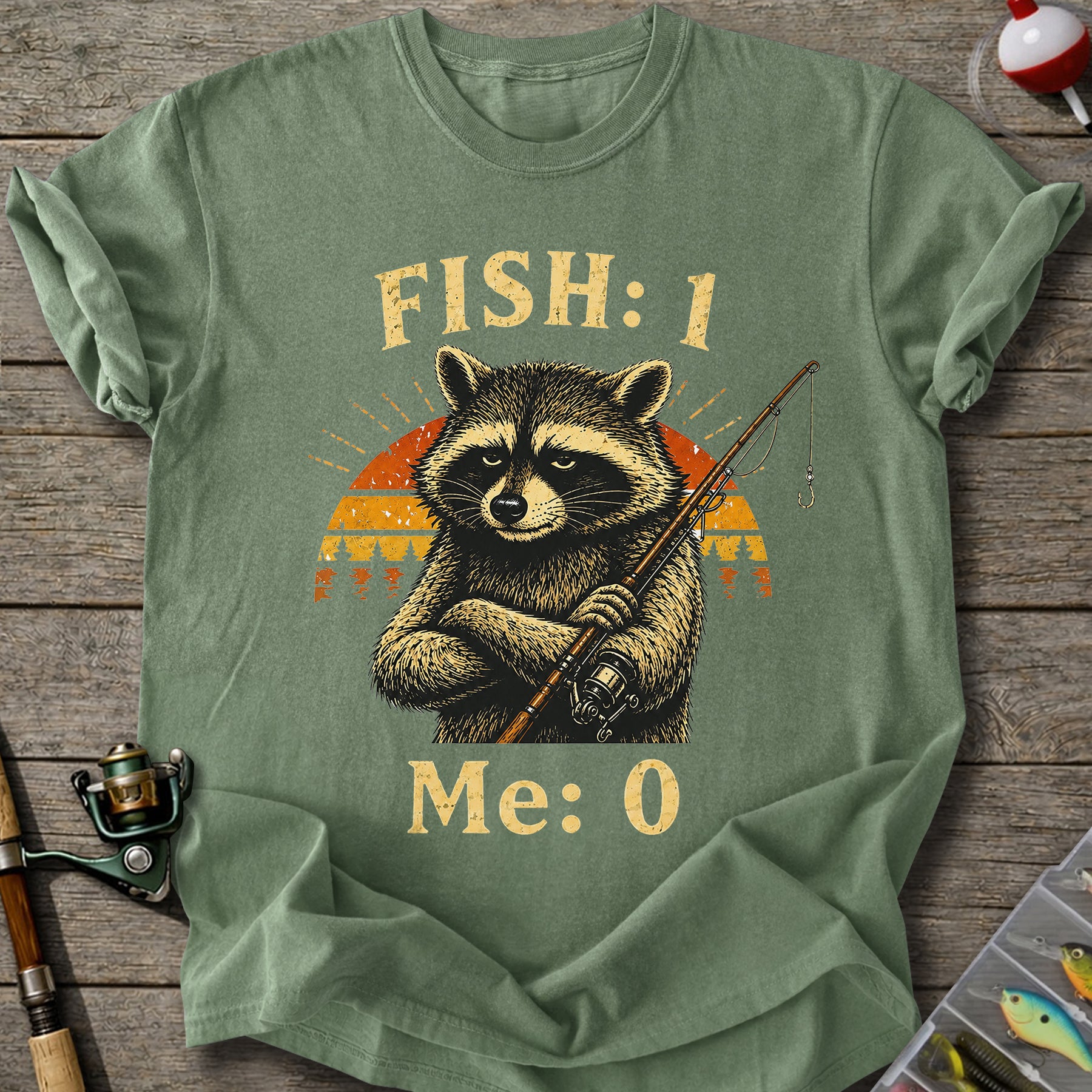 Fish 1 Me 0 T-shirt