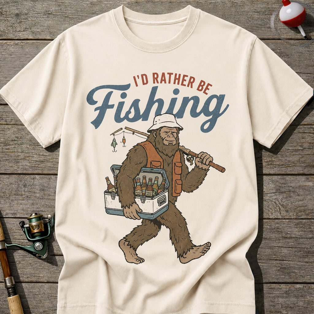 I'D Rather Be Fishing T-Shirt