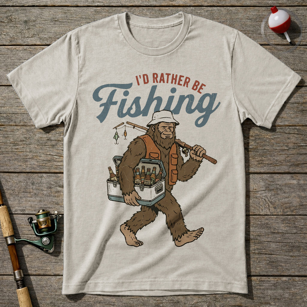 I'D Rather Be Fishing T-Shirt