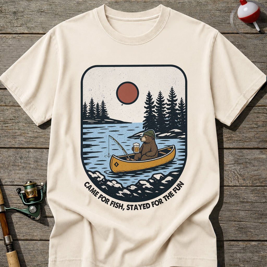 Chill Bear Fishing T-Shirt