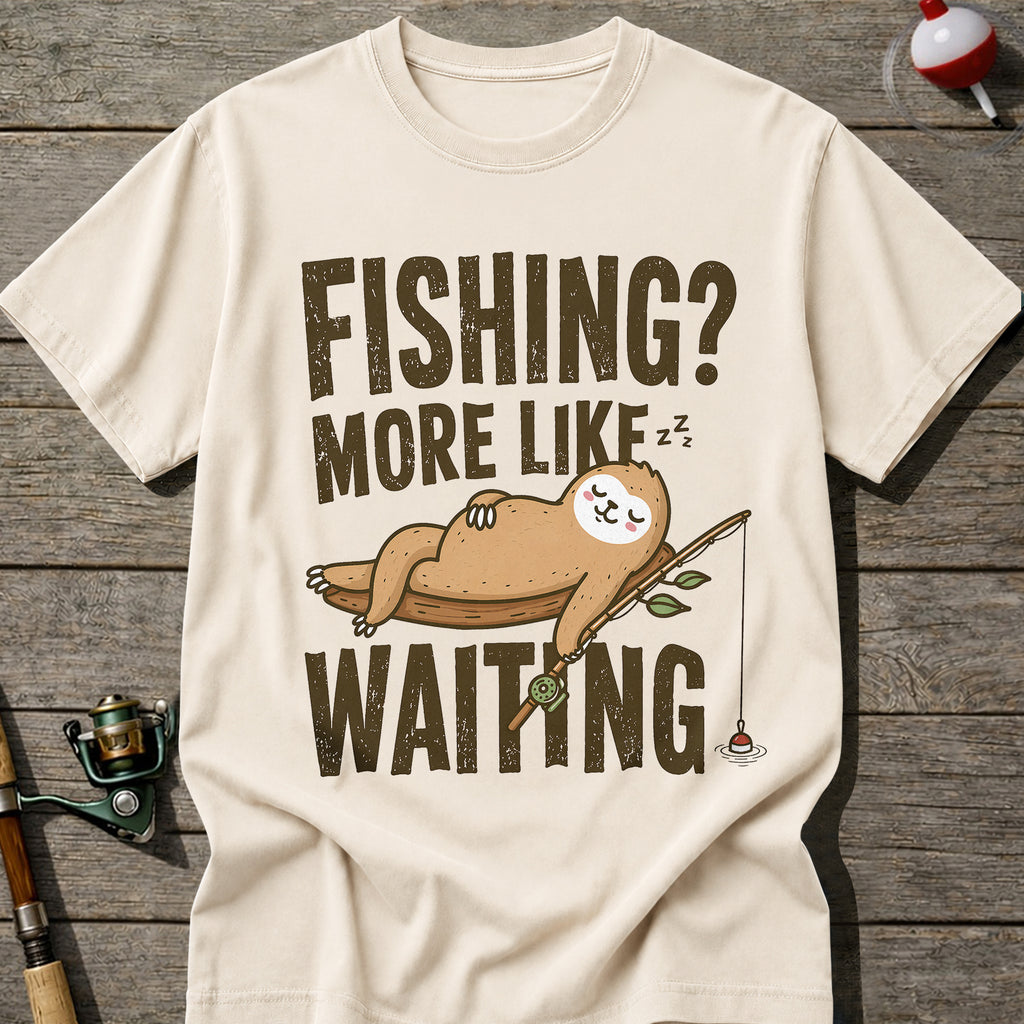 Fishing More Like Waiting T-Shirt